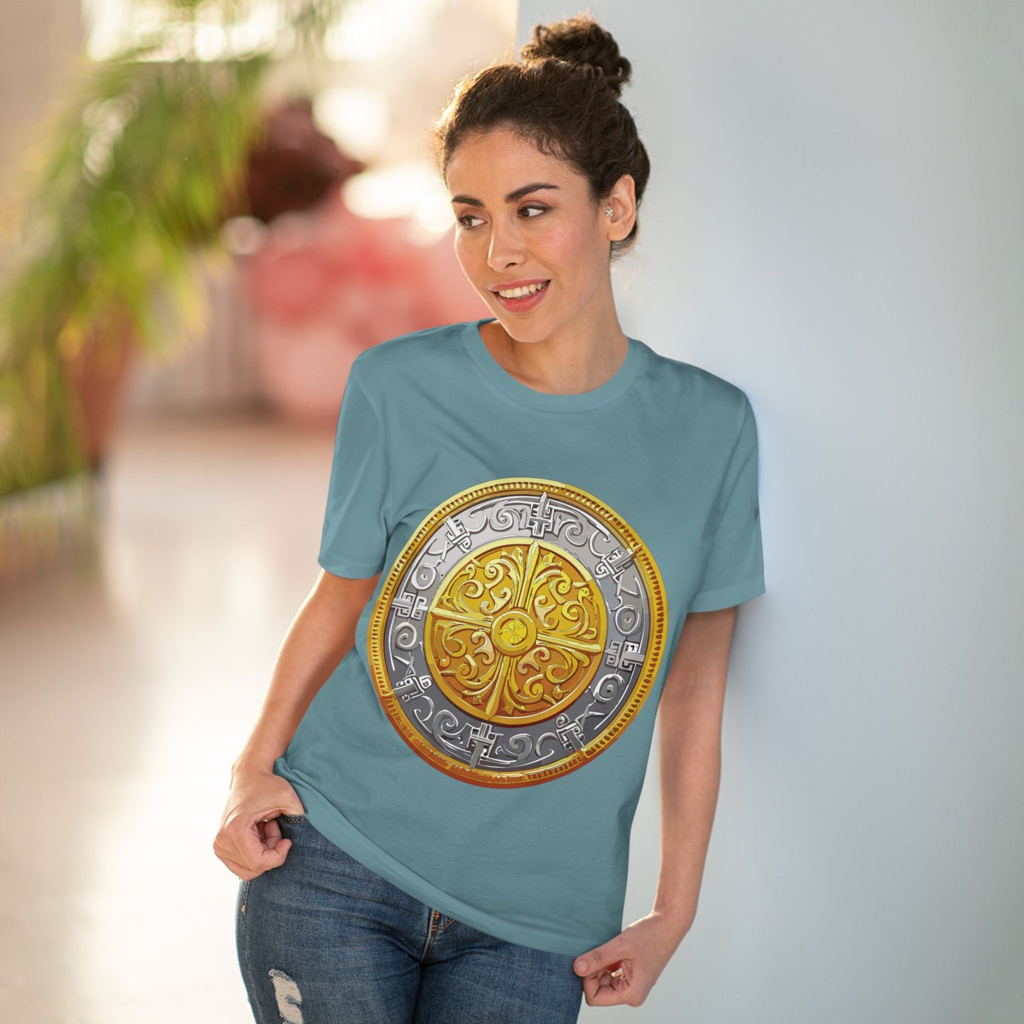 Organic T-shirt with Coin