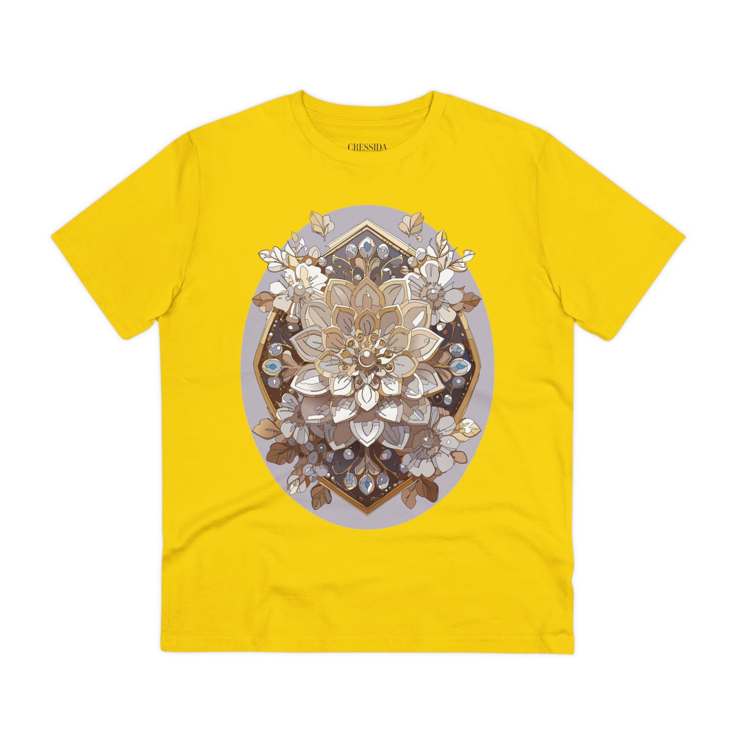 Organic T-shirt with Flower