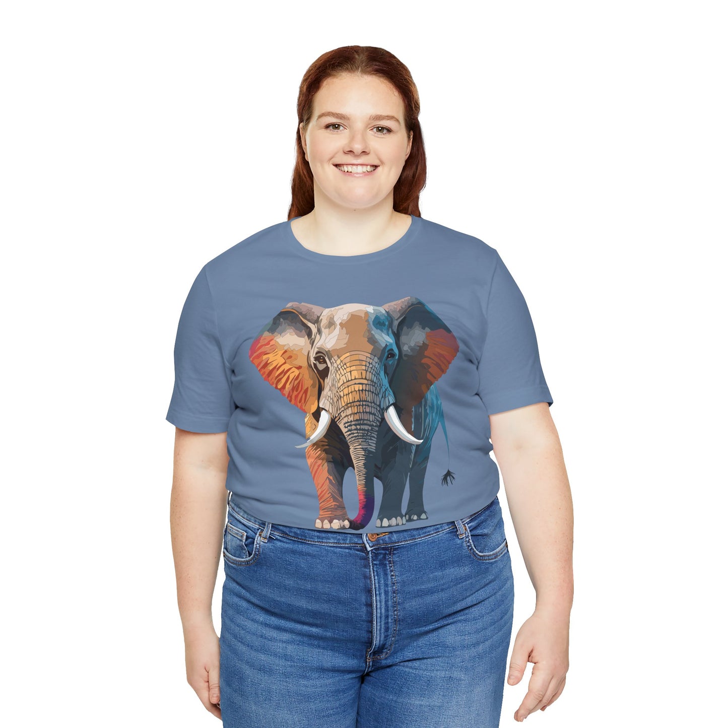 Unisex Animal Shirt, Tee Shirt with Animals, Art Design Tee Shirt, Wild Animals Shirt