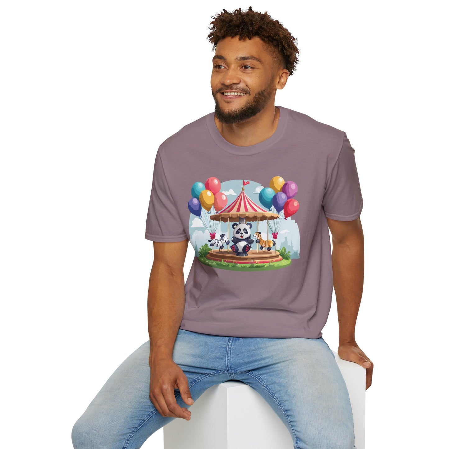 Panda Shirt, T Shirt with Panda, Animal Shirt, Tee Shirt with Animals