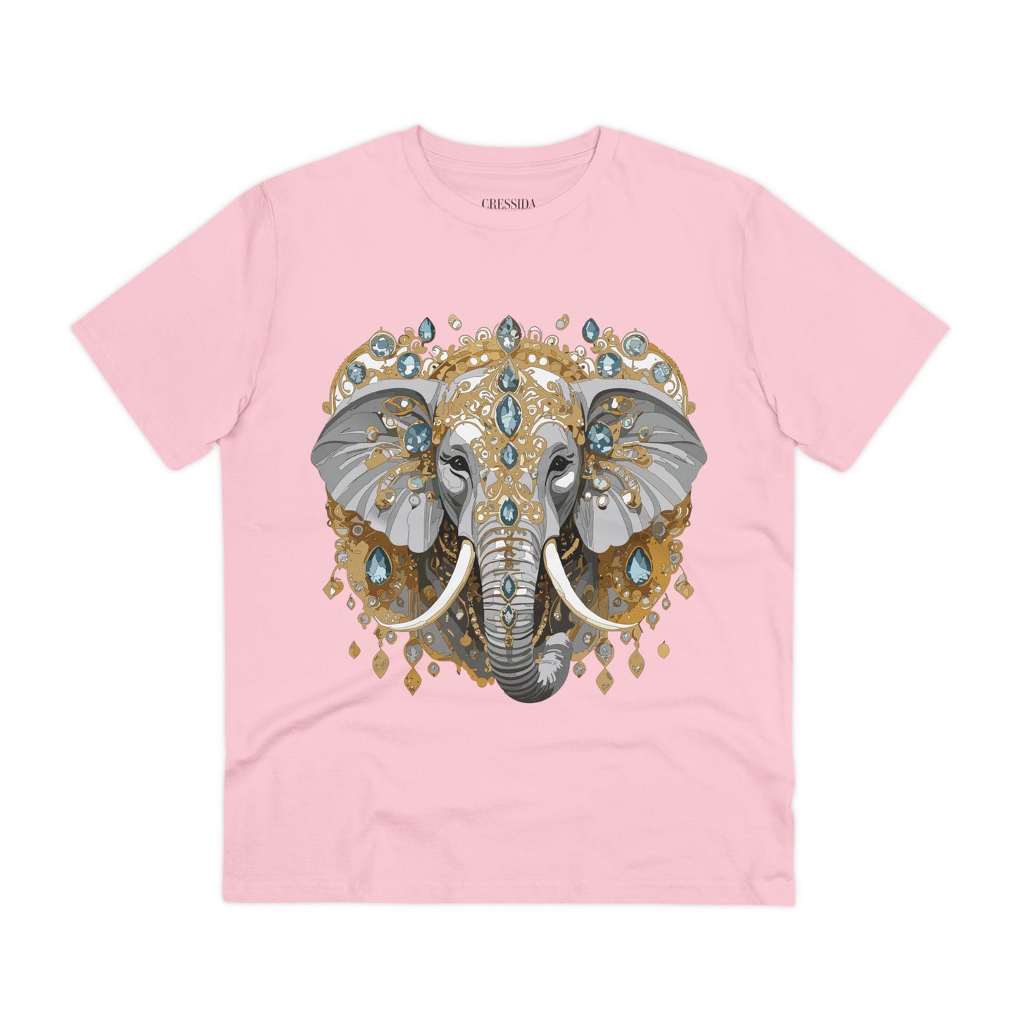 Organic T-shirt with Animals - Elephant