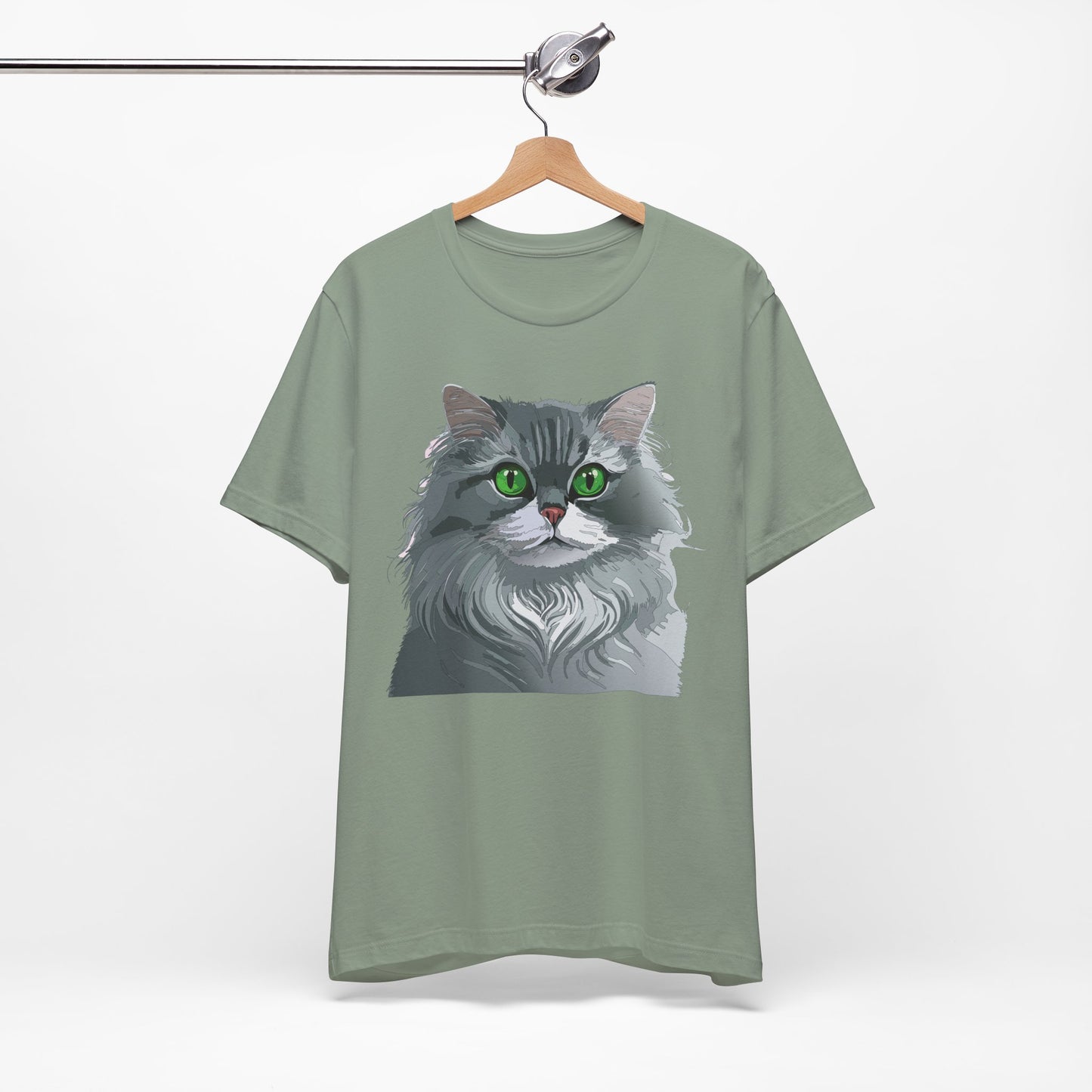 Unisex Animal Shirt, Tee Shirt with Animals, Art Design Tee Shirt, Wild Animals Shirt