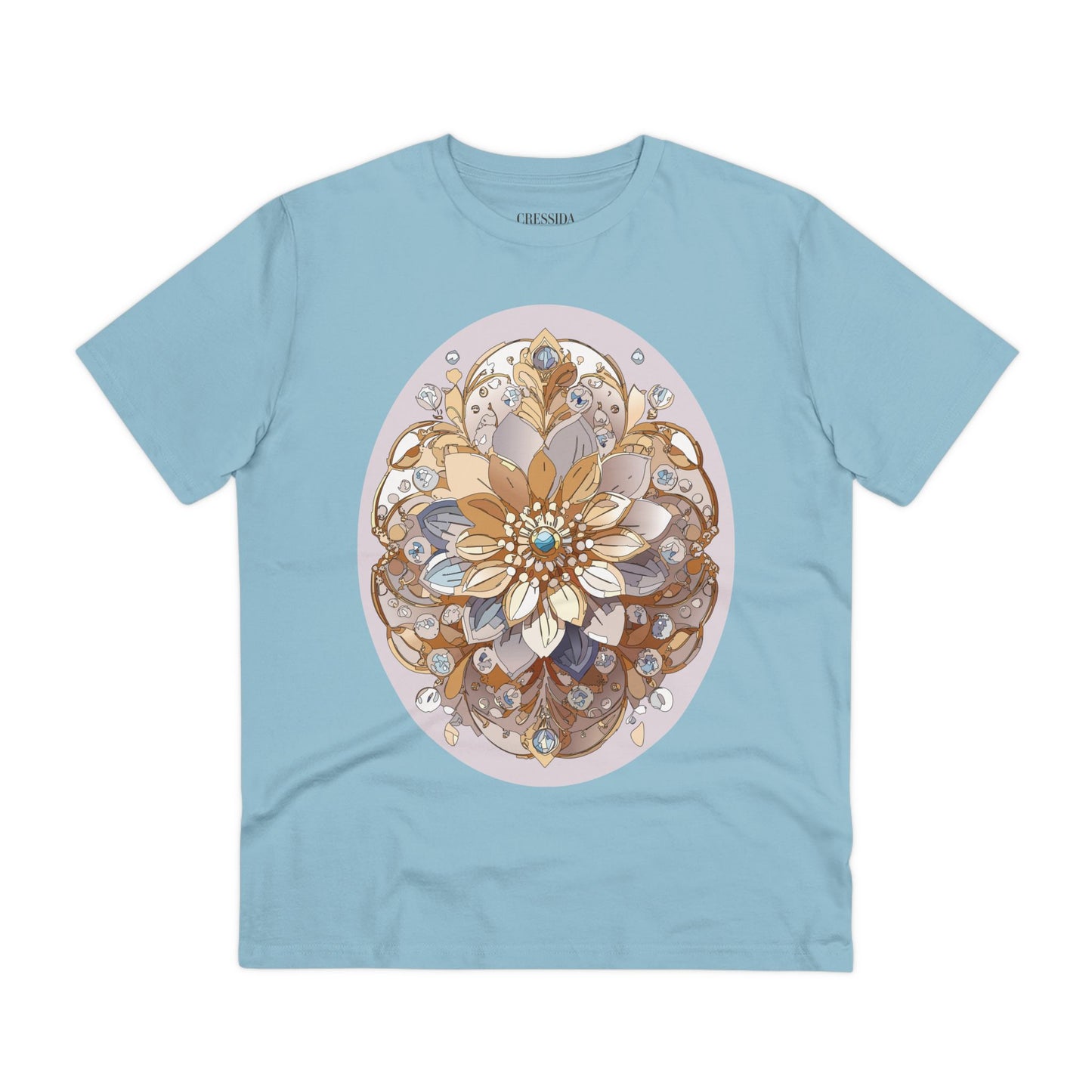 Organic T-shirt with Flower