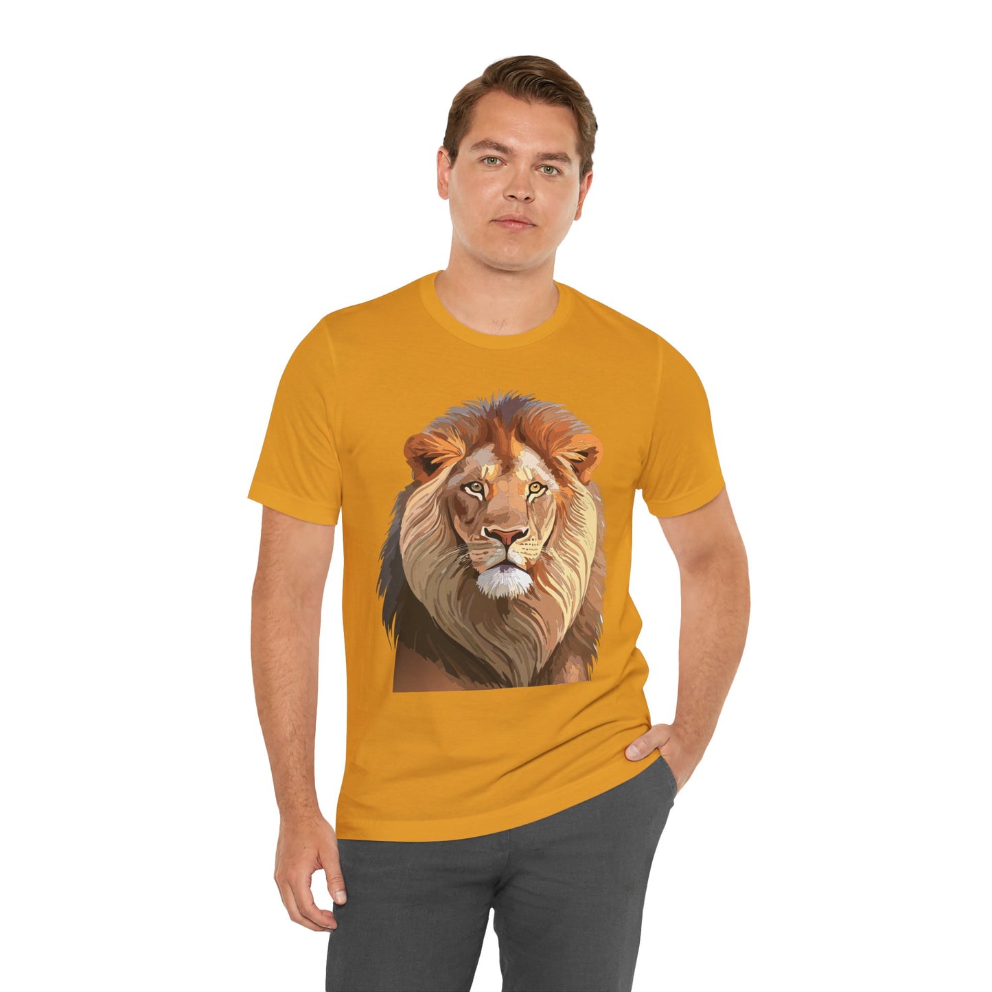 Unisex Animal Shirt, Tee Shirt with Animals, Art Design Tee Shirt, Wild Animals Shirt