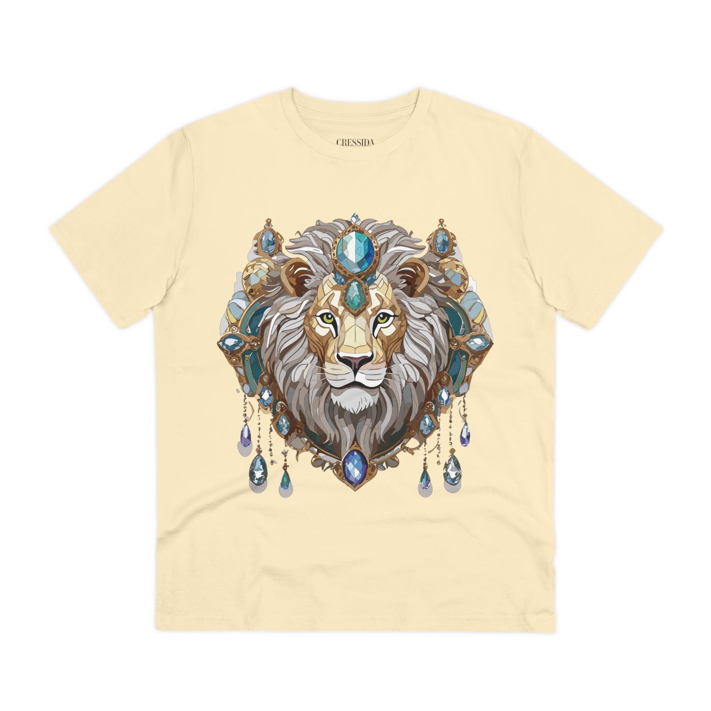 Organic T-shirt with Animals - Lion