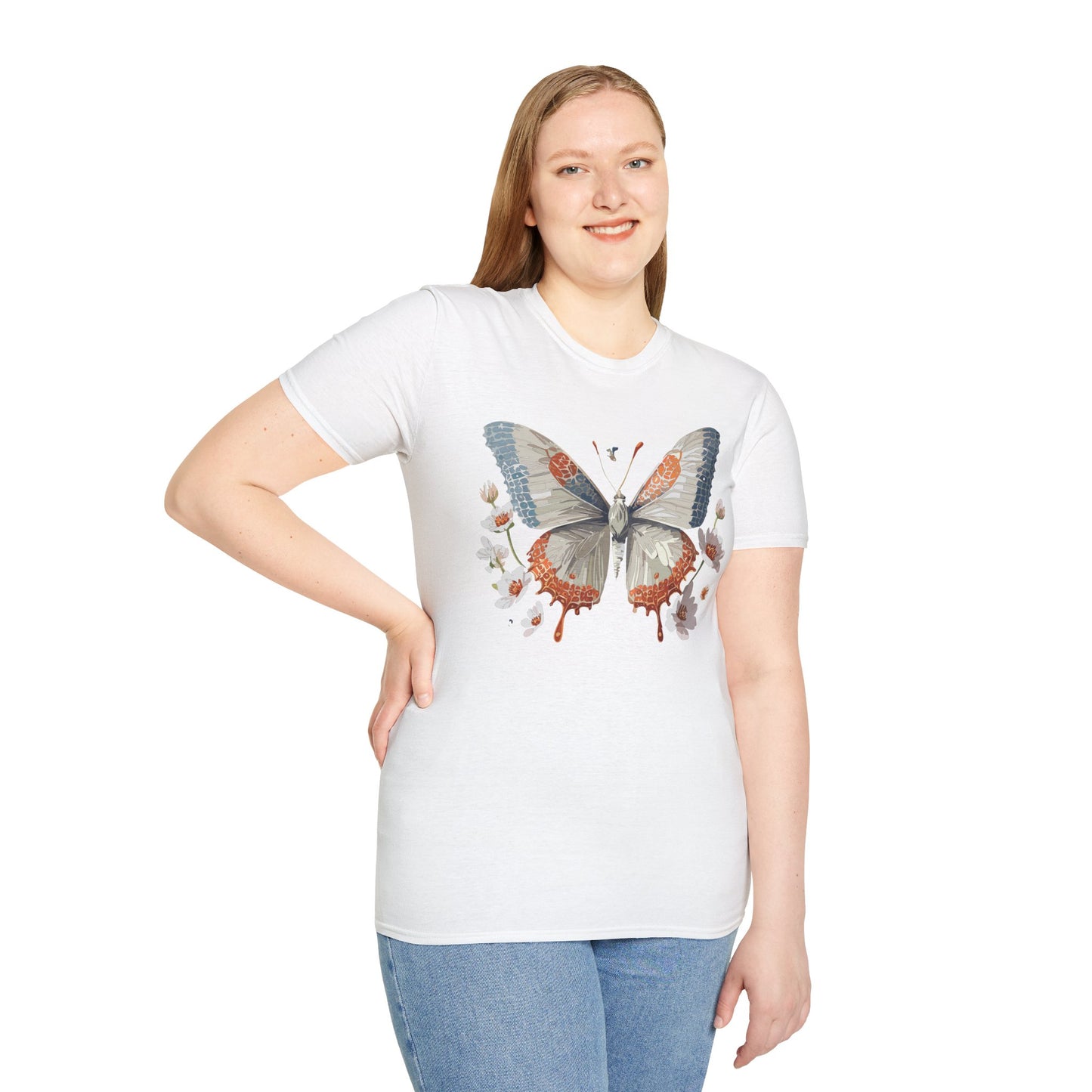 Butterfly Shirt, T Shirt with Butterfly, Monarch Shirt