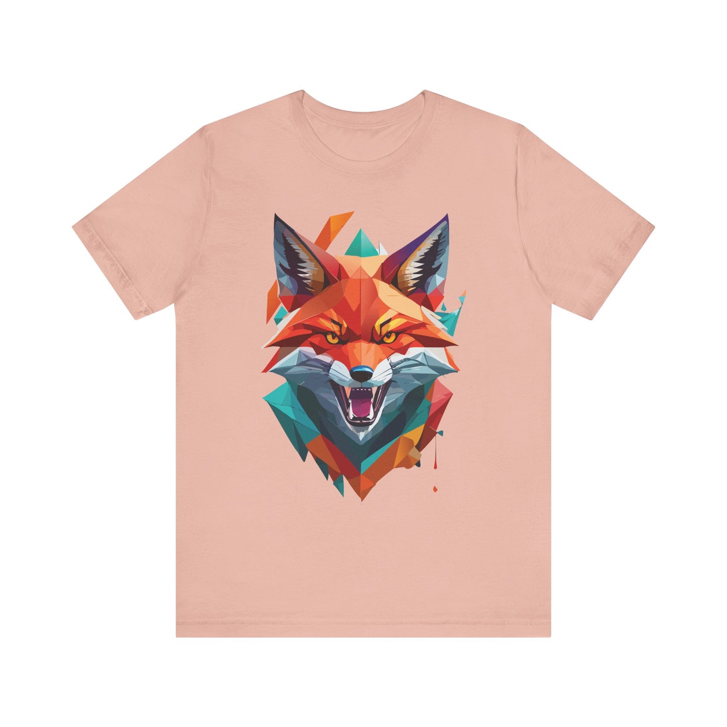 Unisex Animal Shirt, Tee Shirt with Animals, Art Design Tee Shirt, Wild Animals Shirt