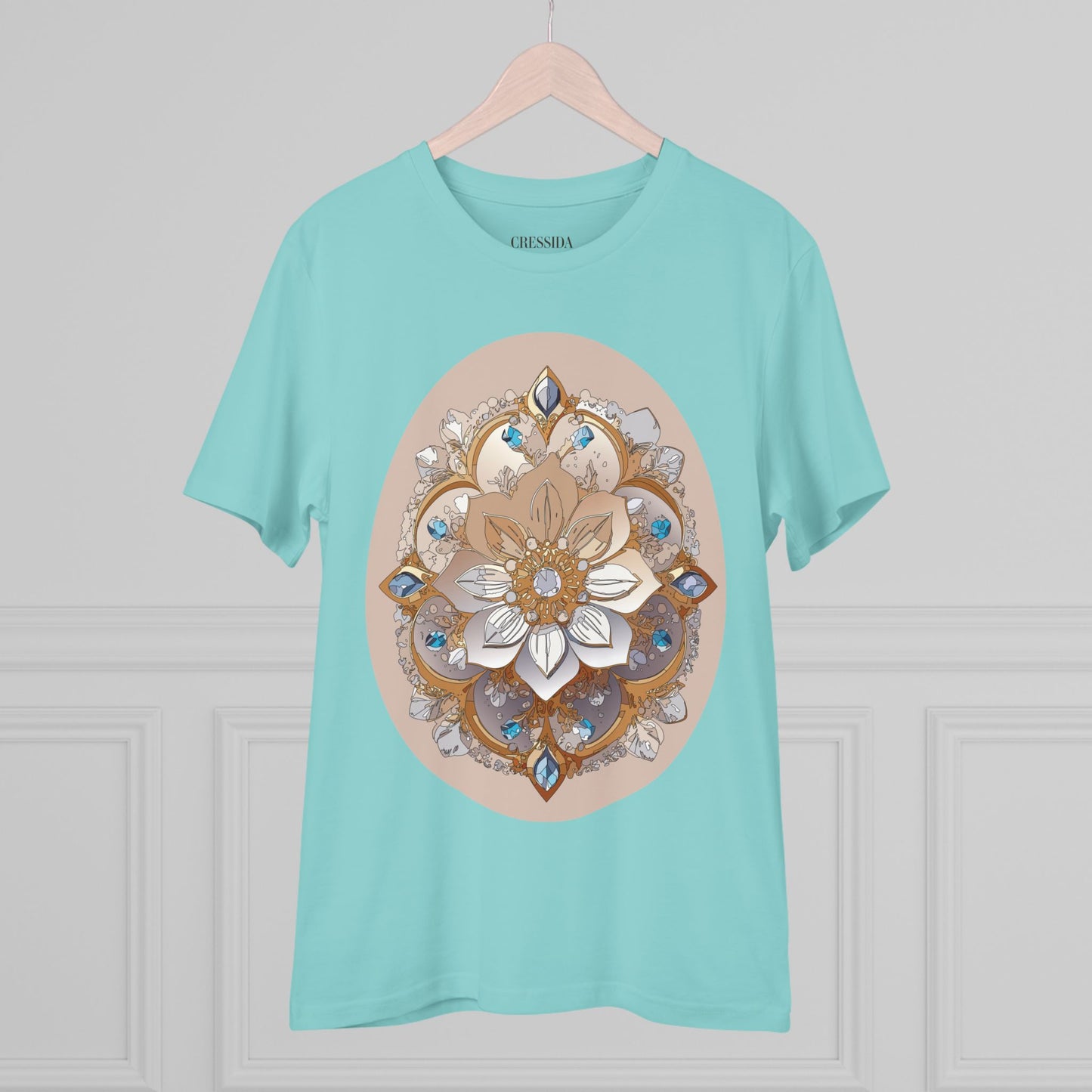 Organic T-shirt with Flower