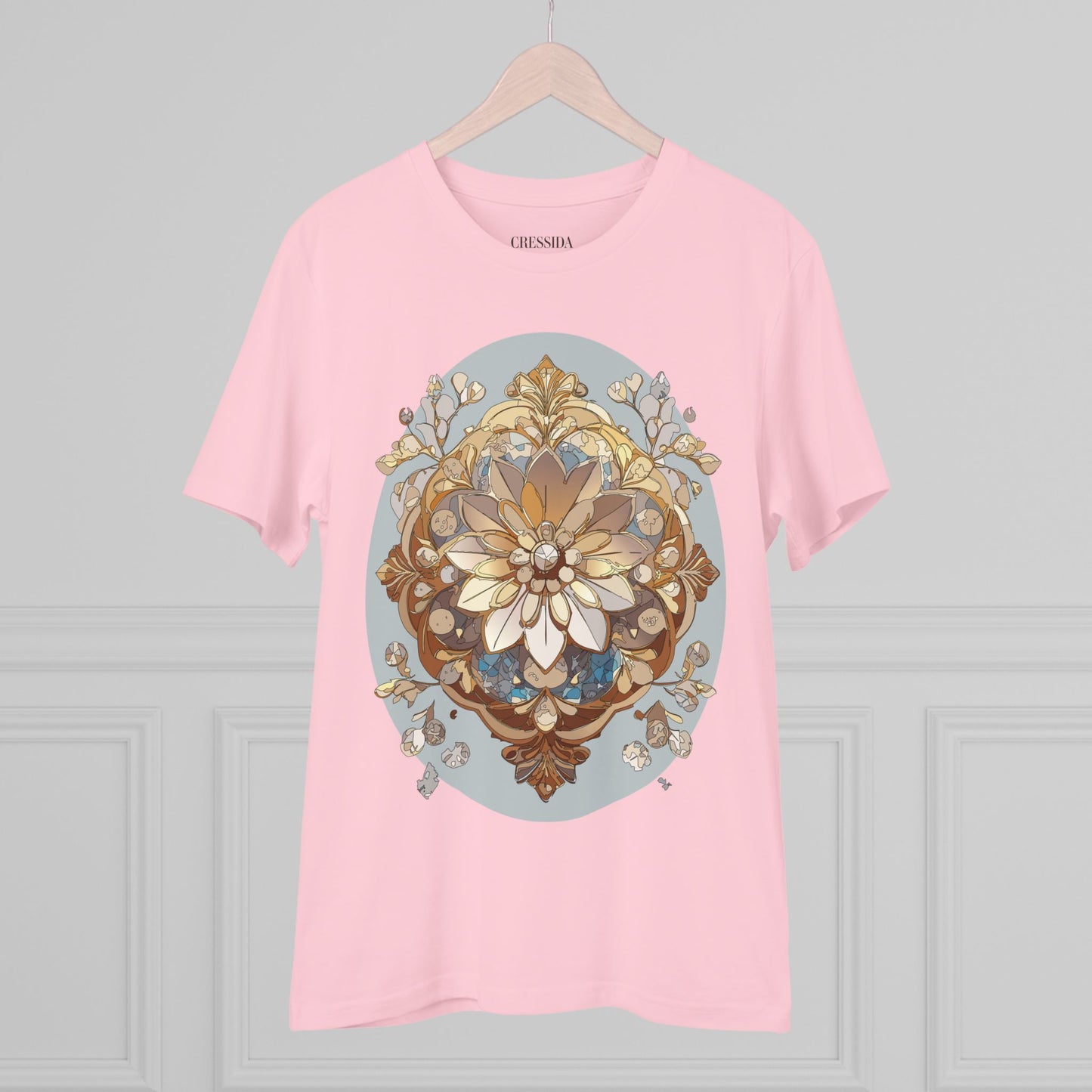 Organic T-shirt with Flower