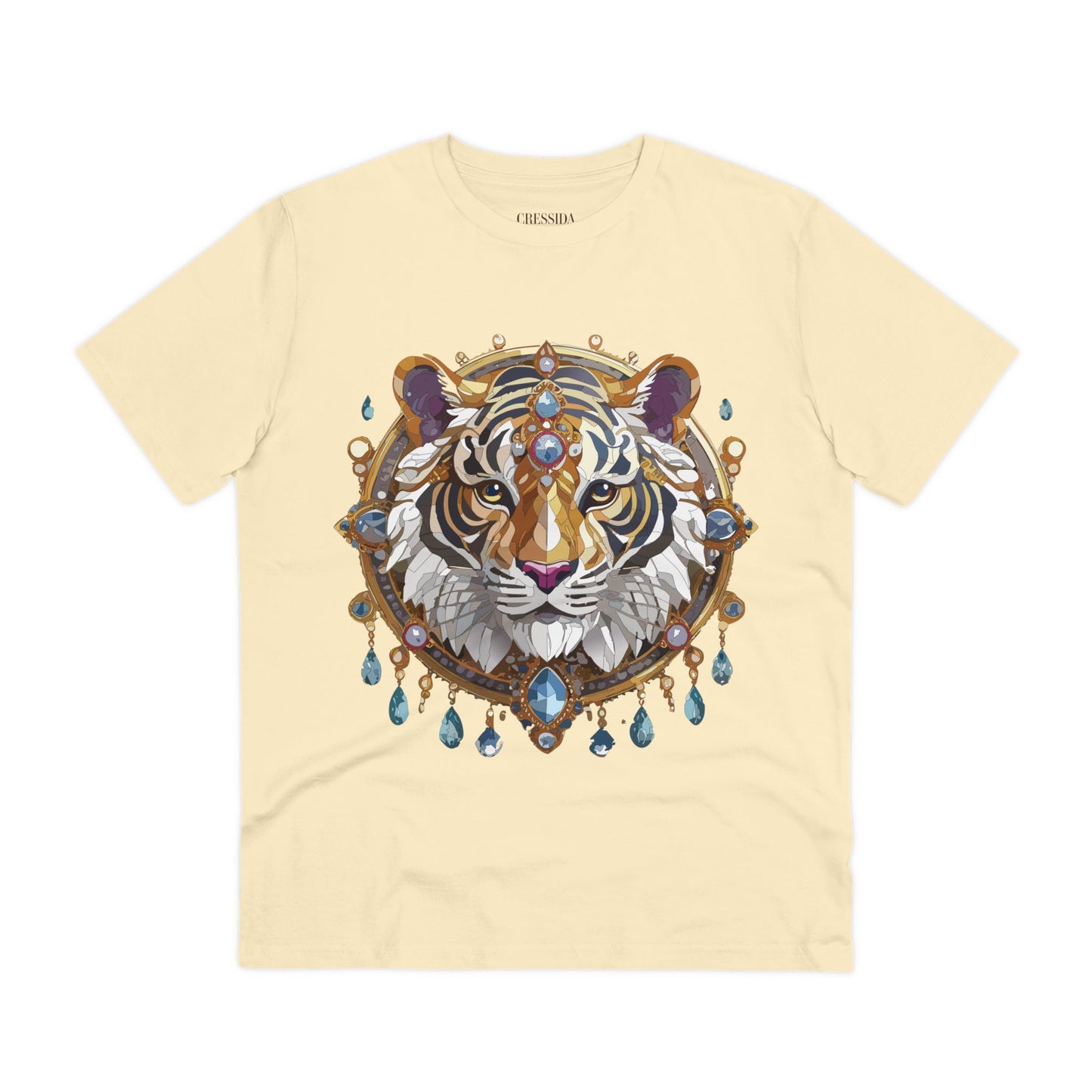 Organic T-shirt with Animals - Tiger