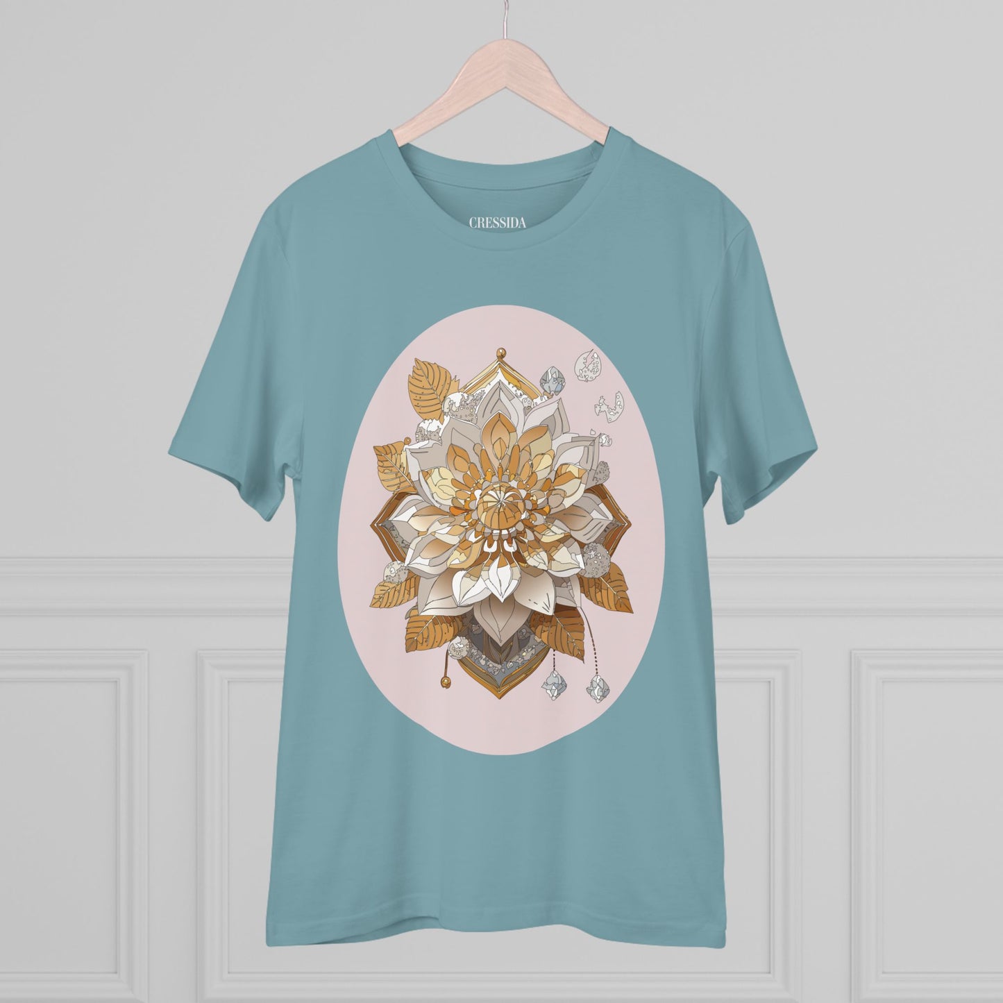 Organic T-shirt with Flower