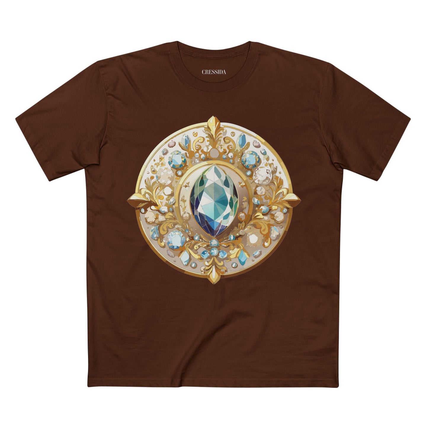 Medallion Shirt, Shirt with Medallion, Tee Shirt with Medal