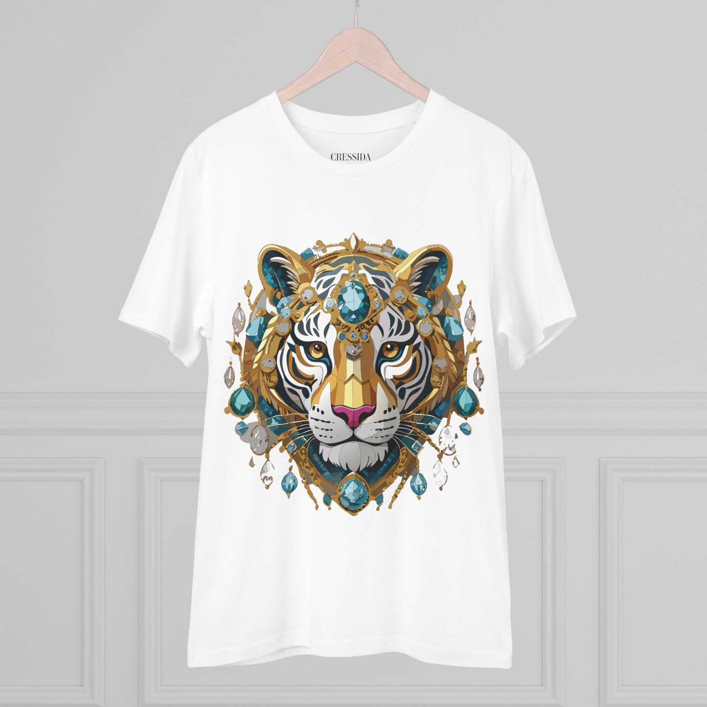 Organic T-shirt with Animals - Tiger