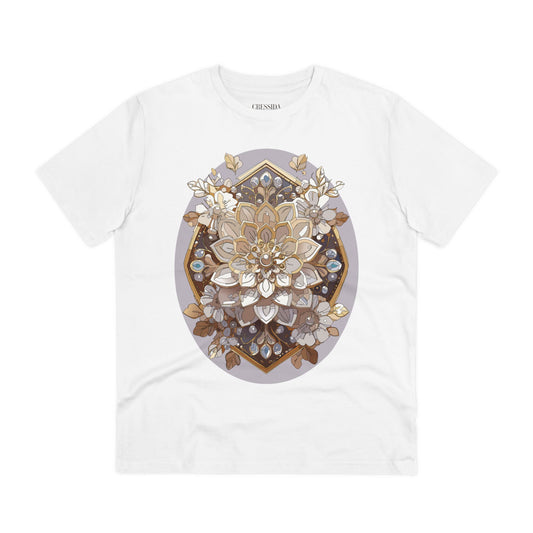 Organic T-shirt with Flower