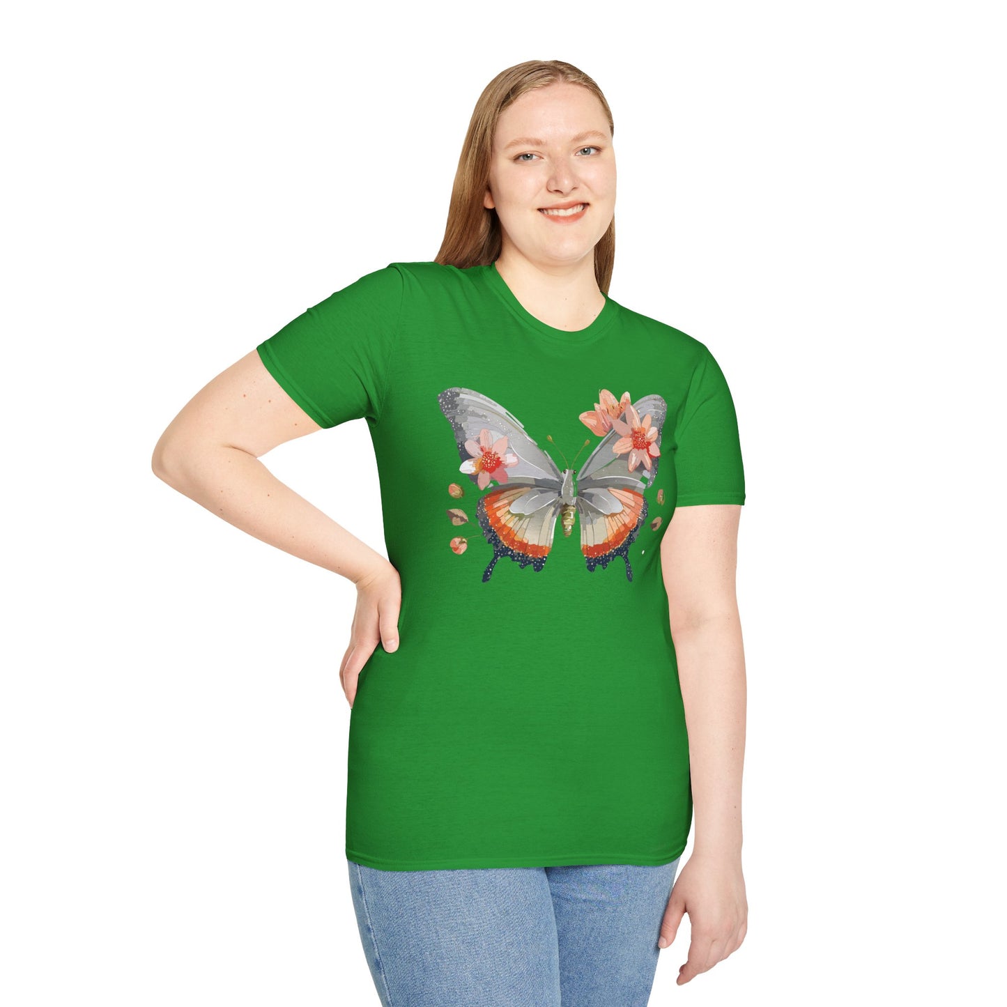Butterfly Shirt, T Shirt with Butterfly, Monarch Shirt