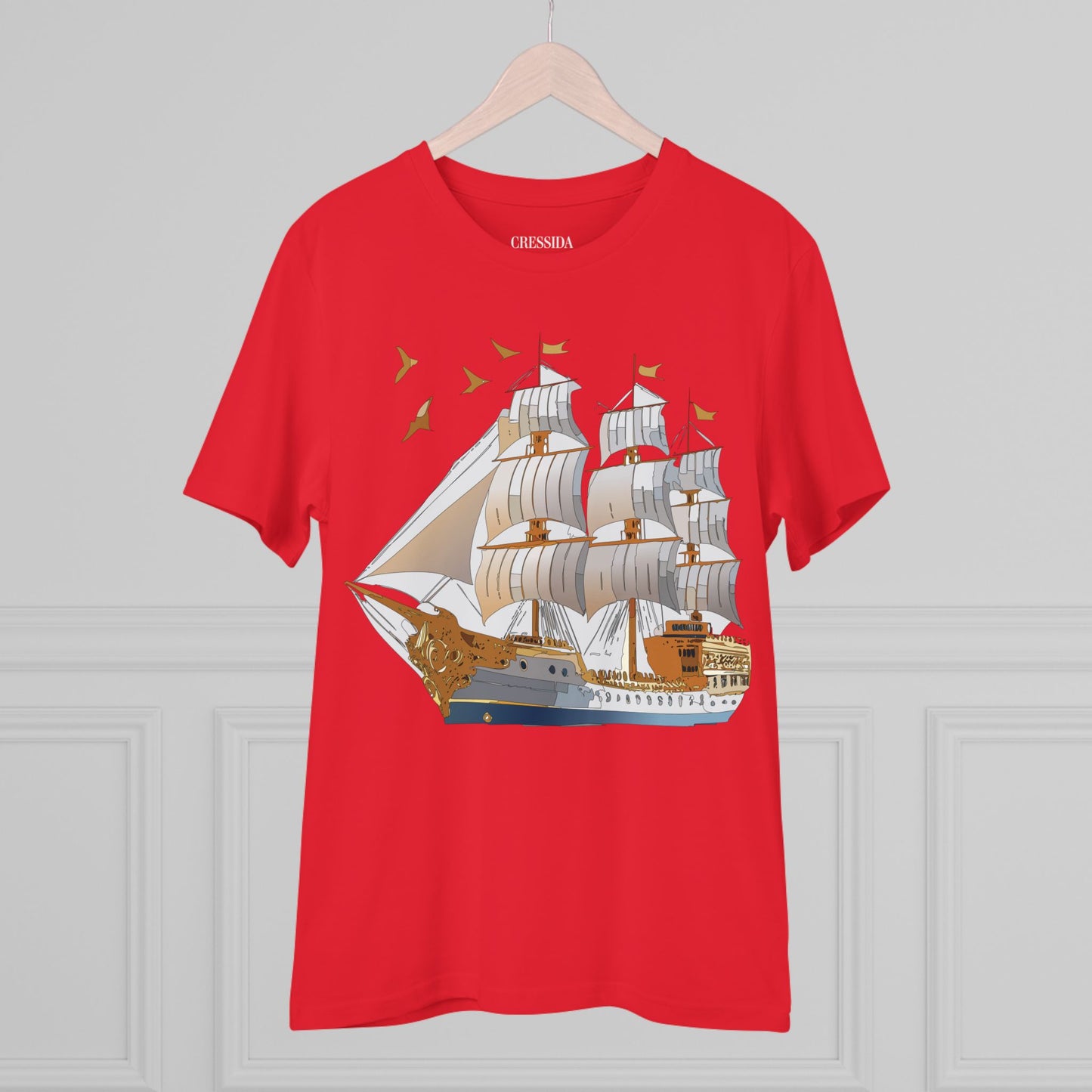 Organic T-shirt with Ship