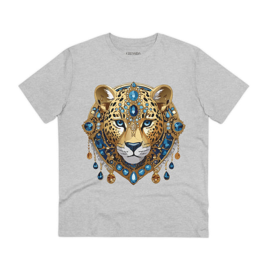 Organic T-shirt with Animals - Cheetah