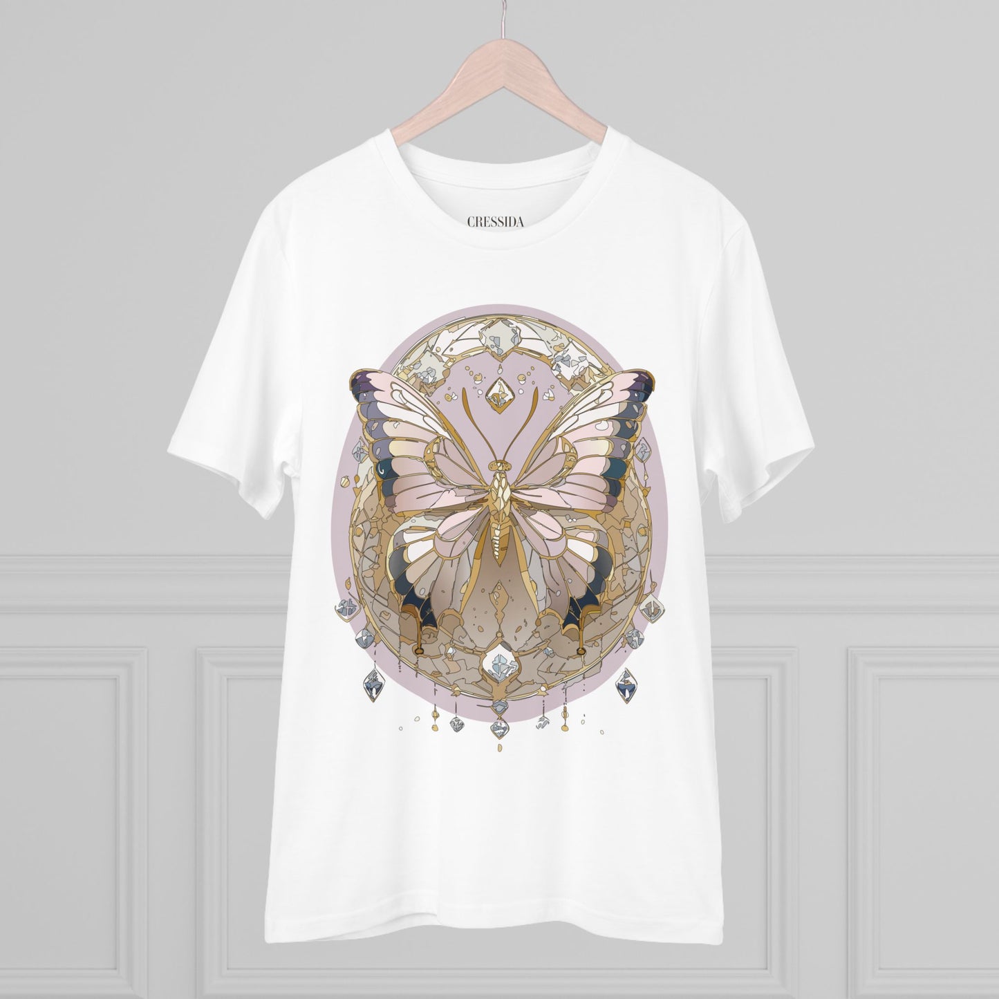 Bio-T-Shirt mit Schmetterling