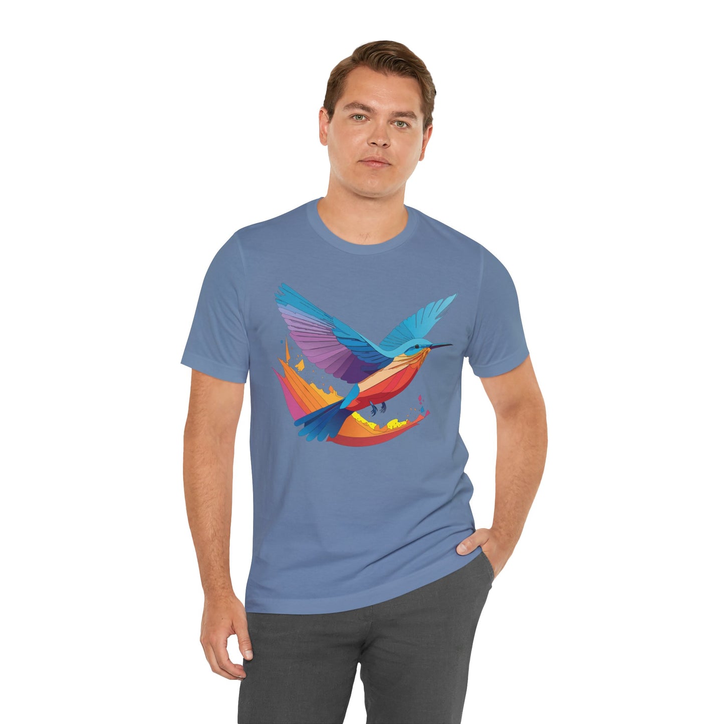 Unisex Animal Shirt, Tee Shirt with Animals, Art Design Tee Shirt, Wild Animals Shirt