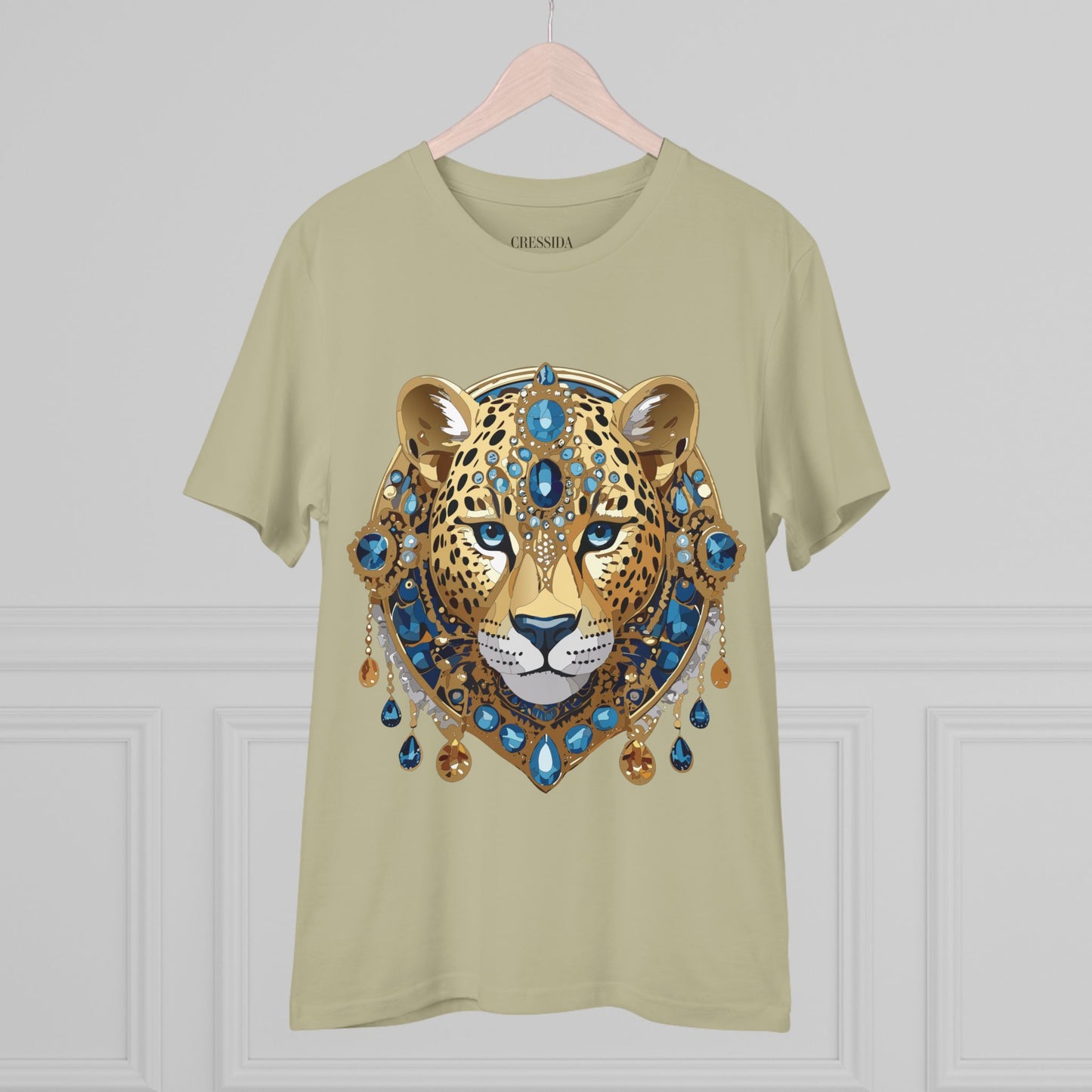 Organic T-shirt with Animals - Cheetah