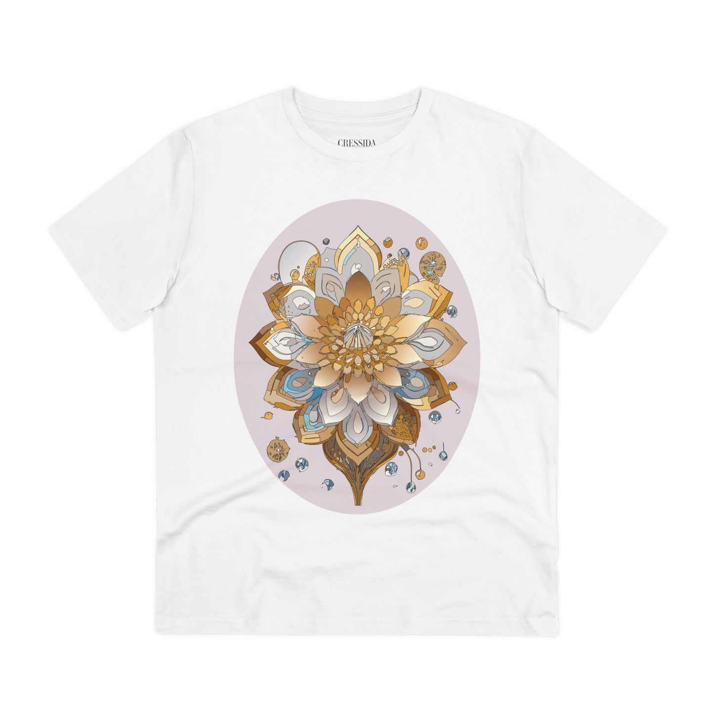 Organic T-shirt with Flower