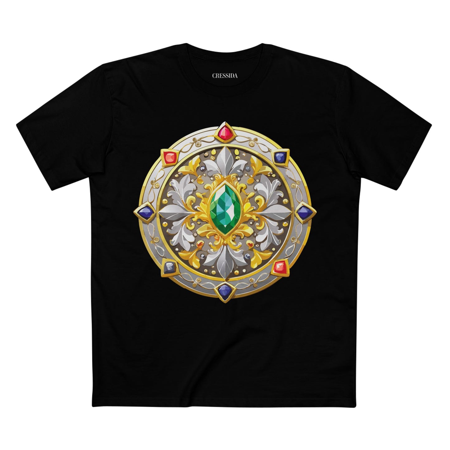 Medallion Shirt, Shirt with Medallion, Tee Shirt with Medal
