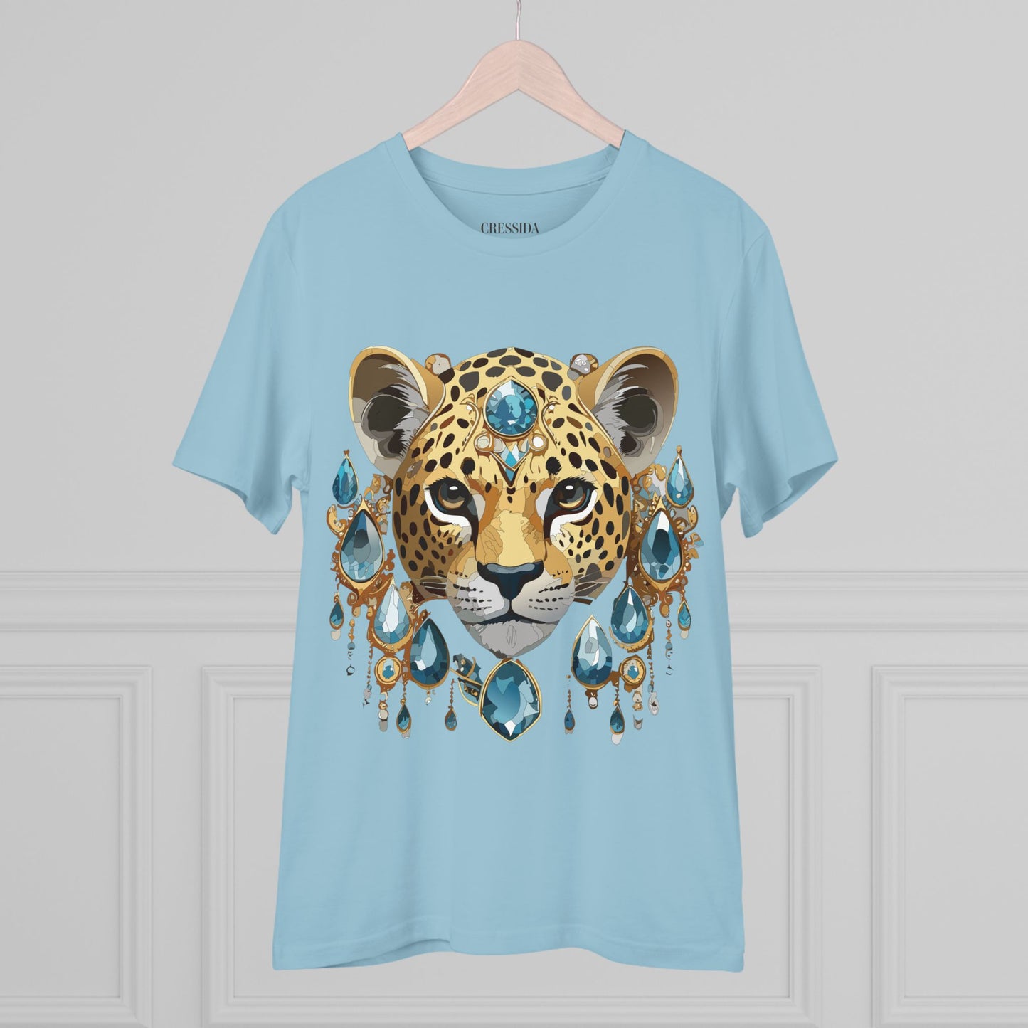 Organic T-shirt with Animals - Cheetah