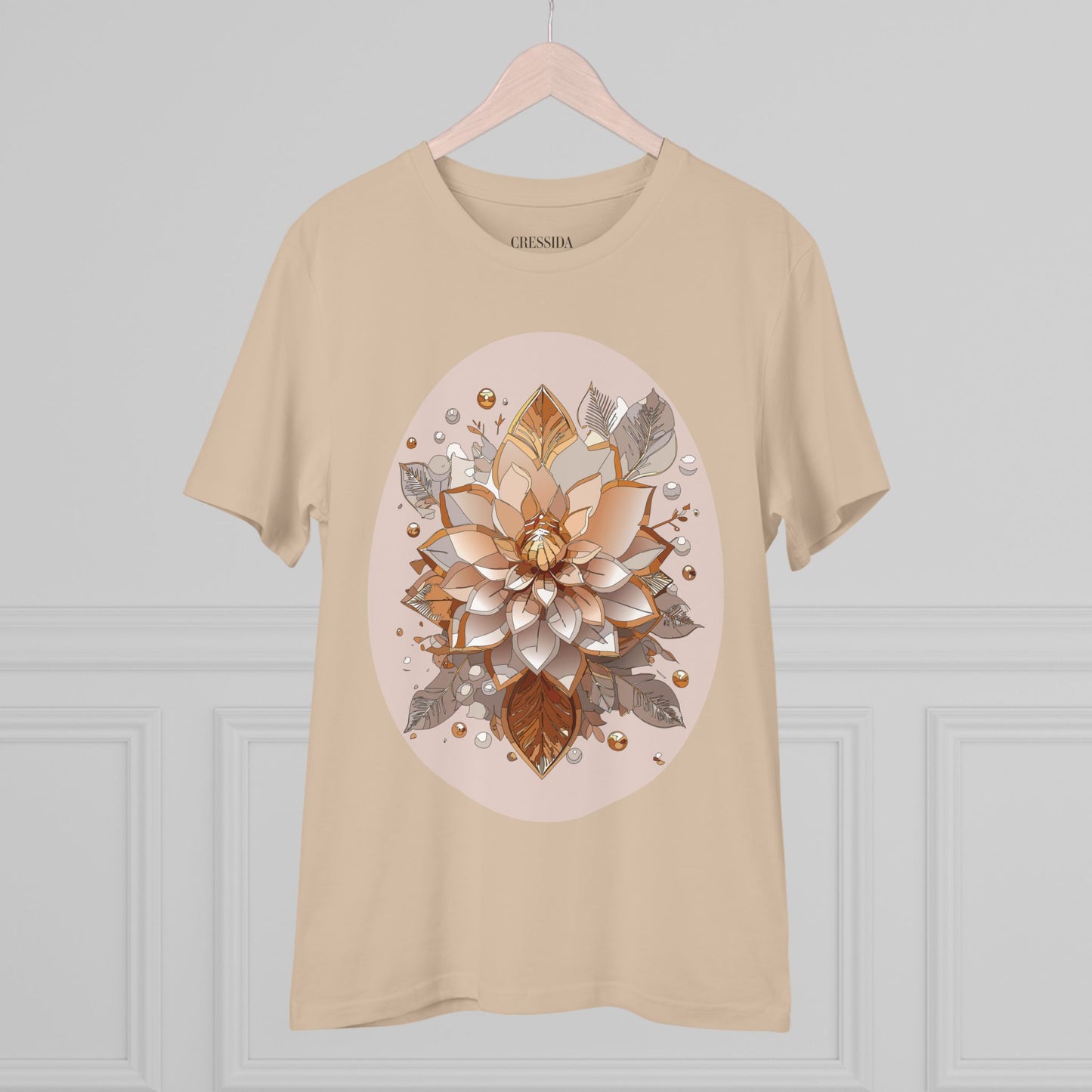 Organic T-shirt with Flower