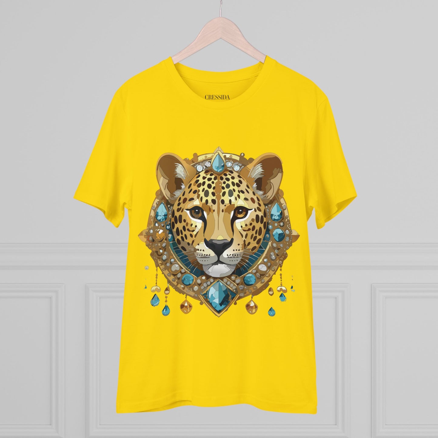 Organic T-shirt with Animals - Cheetah