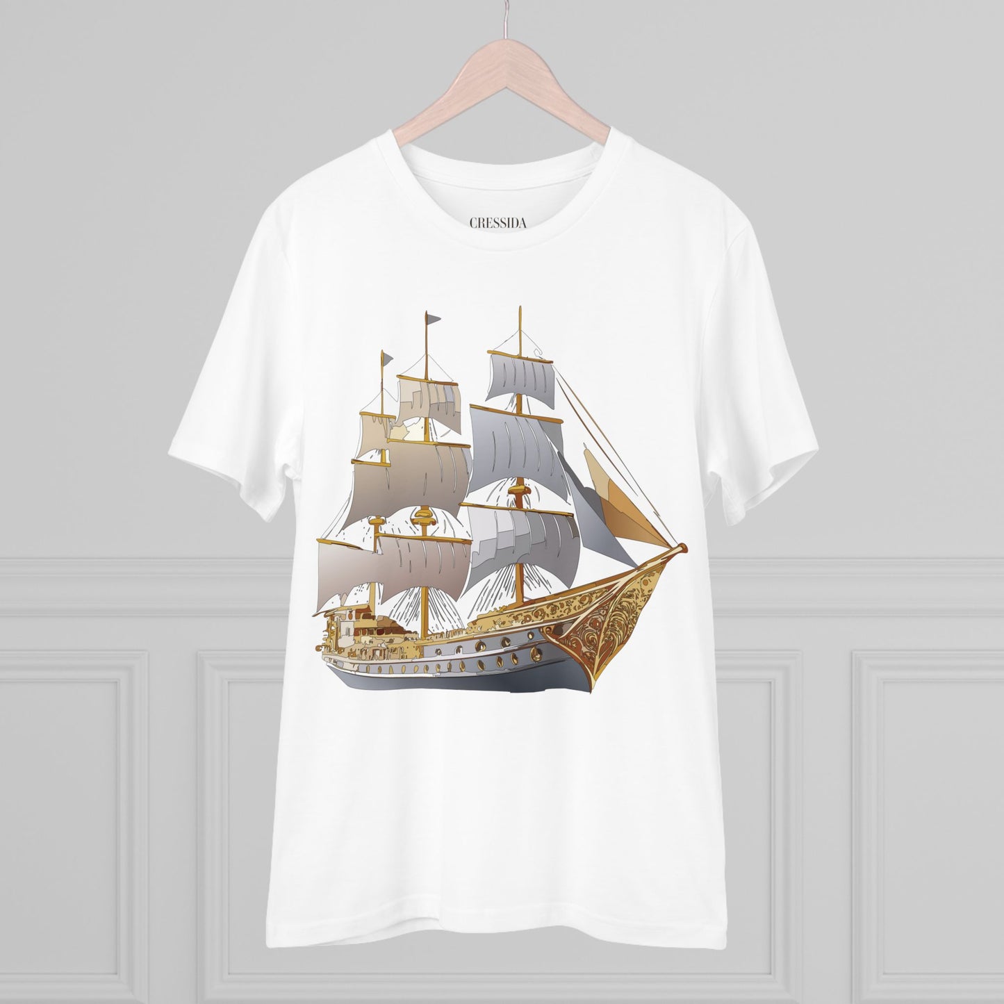 Organic T-shirt with Ship