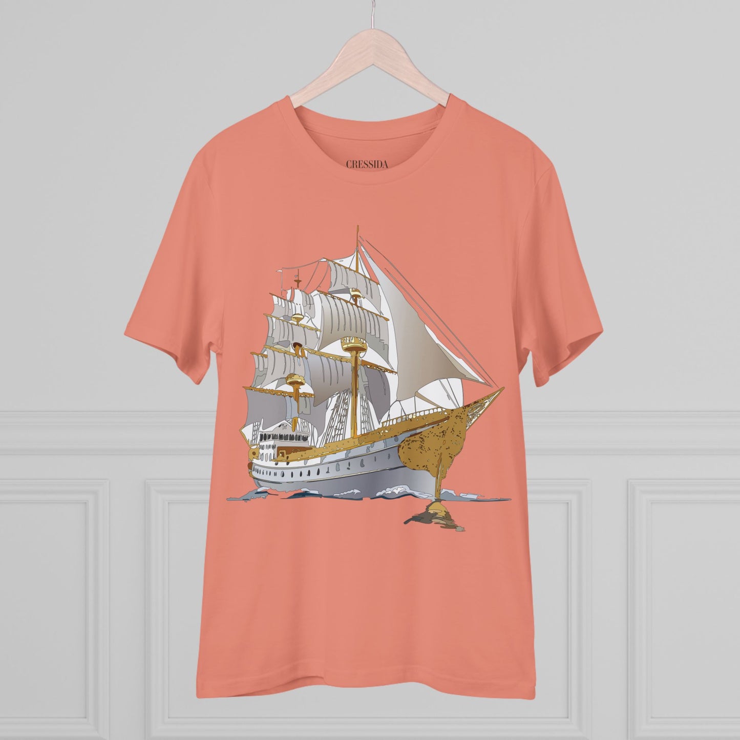 Organic T-shirt with Ship