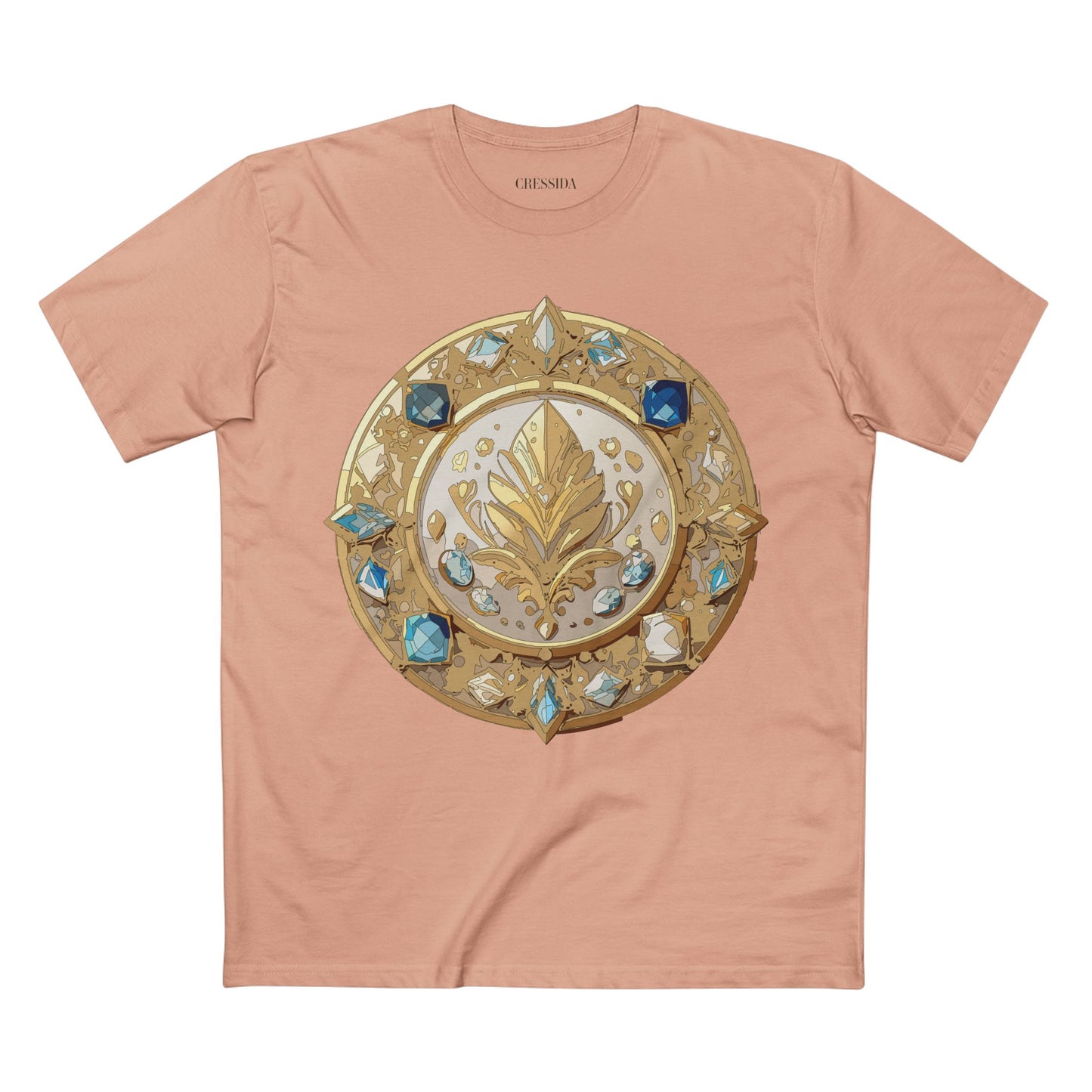 Medallion Shirt, Shirt with Medallion, Tee Shirt with Medal