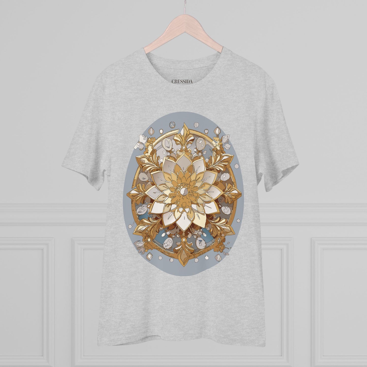 Organic T-shirt with Flower