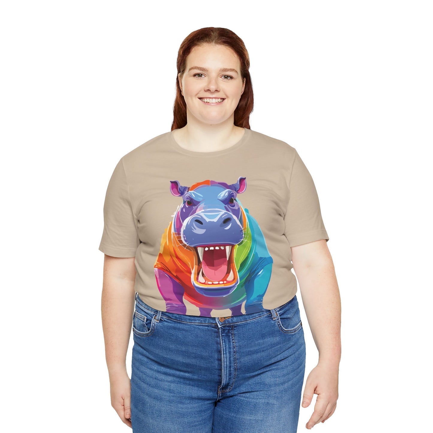 Unisex Animal Shirt, Tee Shirt with Animals, Art Design Tee Shirt, Wild Animals Shirt