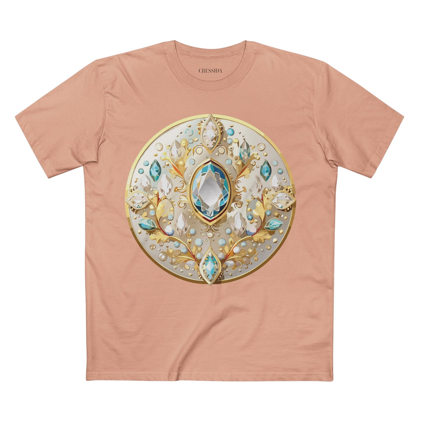 Medallion Shirt, Shirt with Medallion, Tee Shirt with Medal