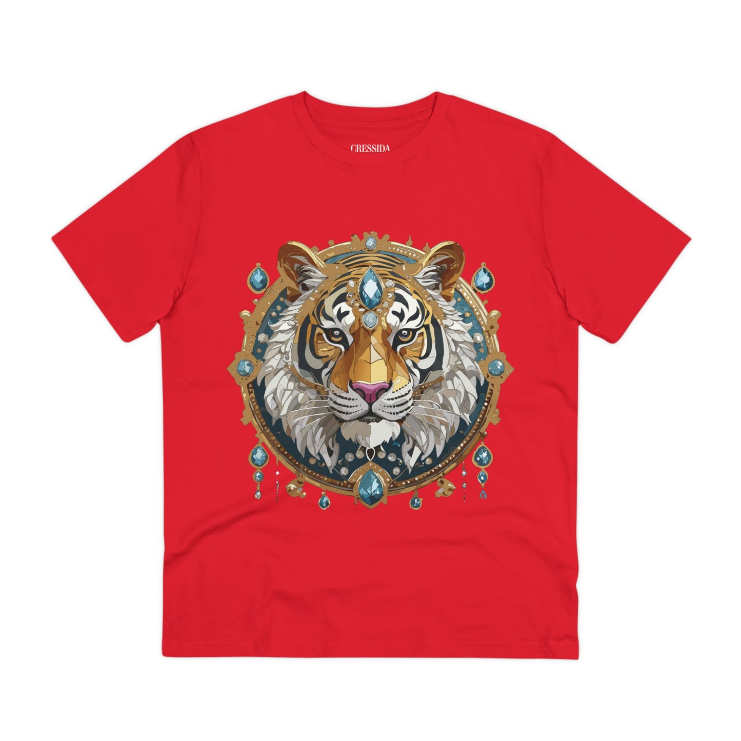 Organic T-shirt with Animals - Tiger