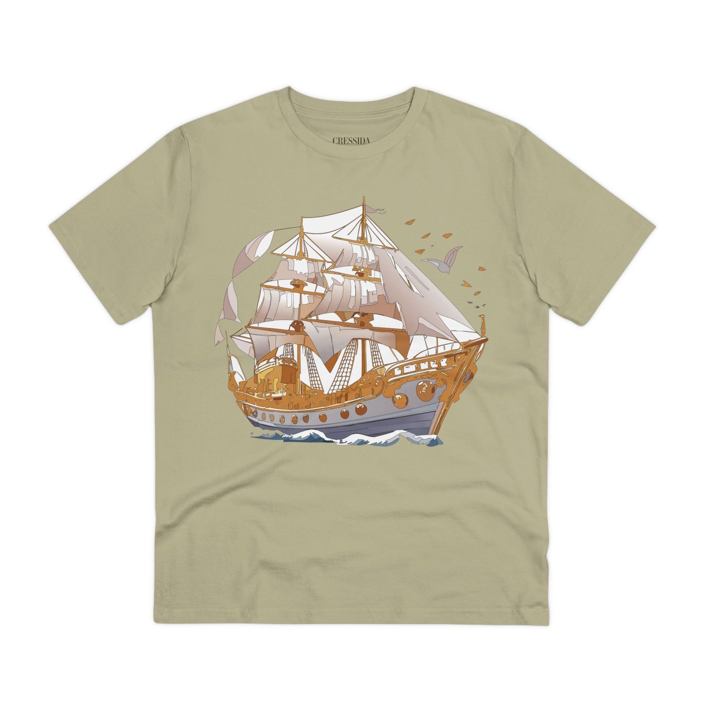 Organic T-shirt with Ship