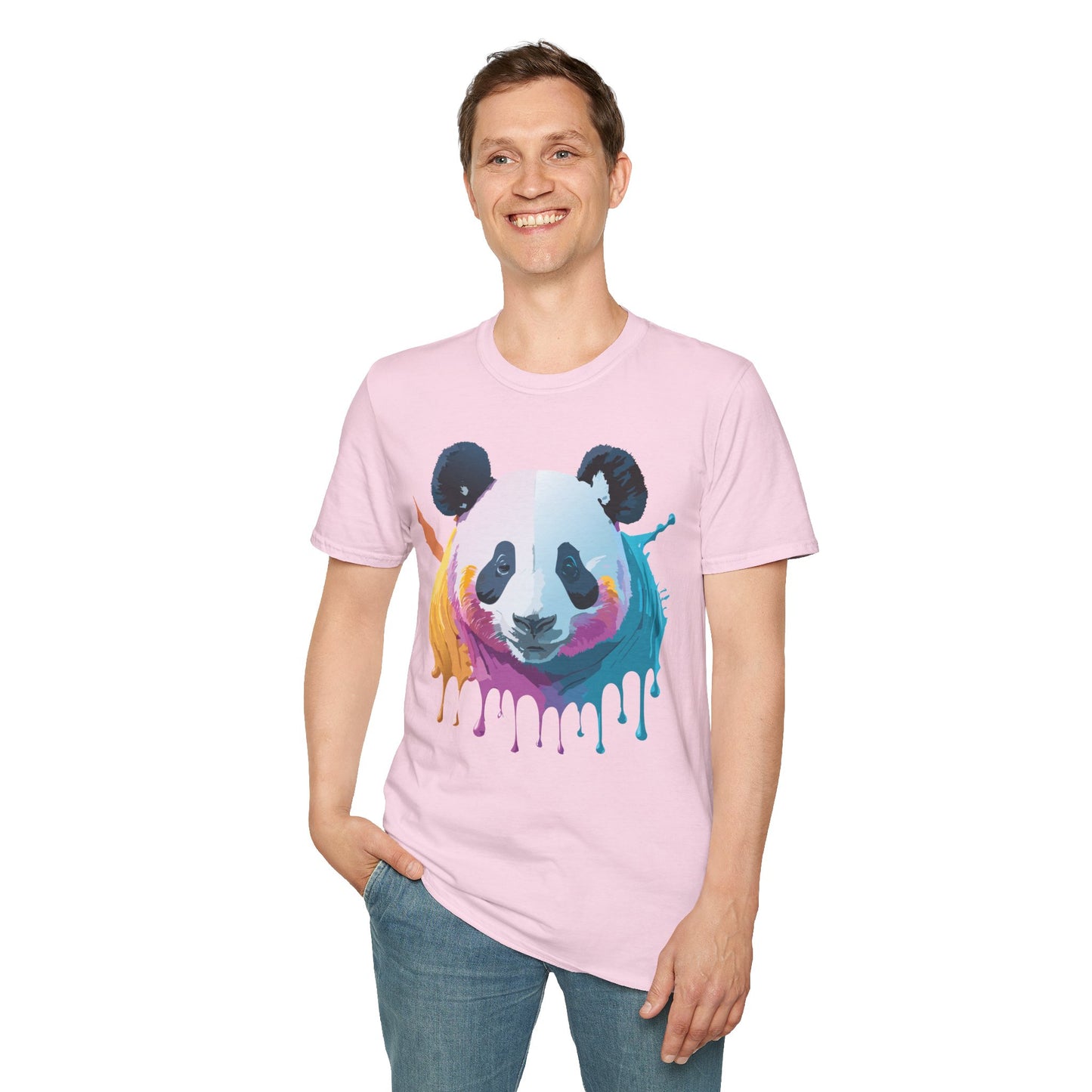 Panda Shirt, T Shirt with Panda, Animal Shirt, Tee Shirt with Animals