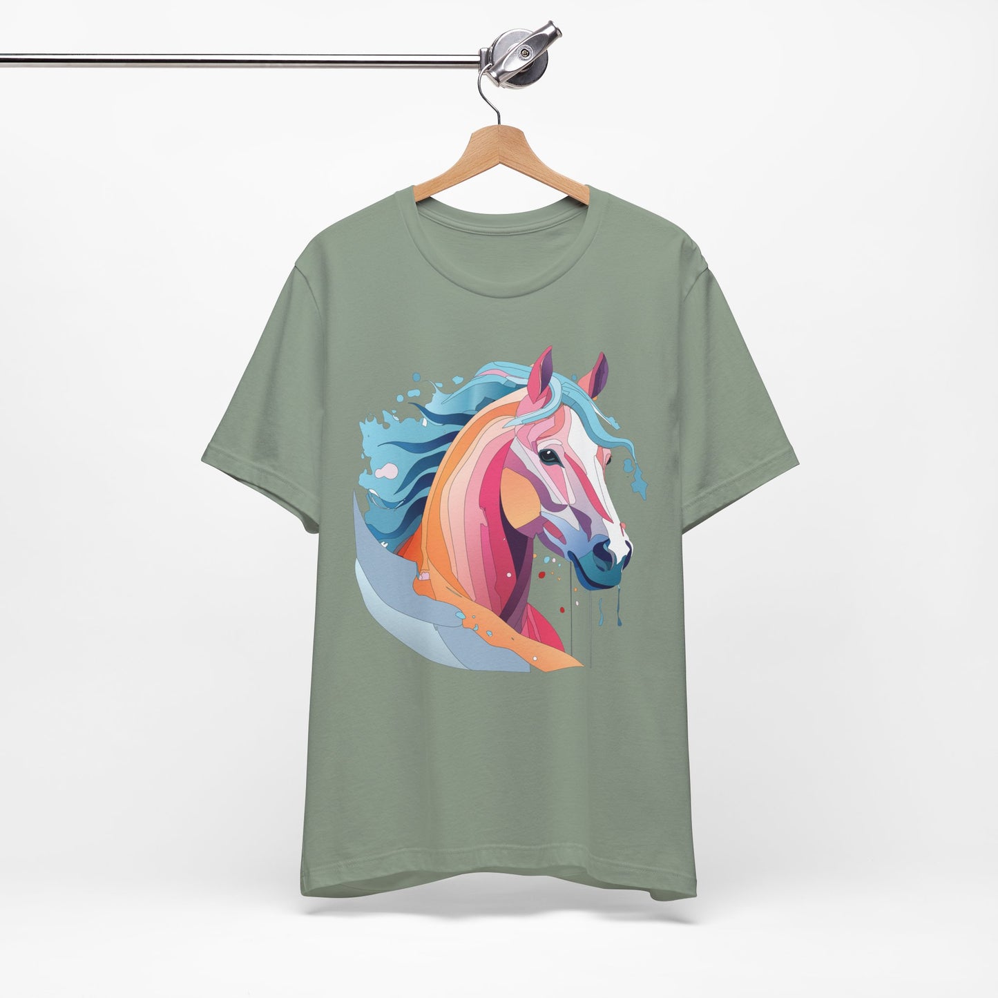Unisex Animal Shirt, Tee Shirt with Animals, Art Design Tee Shirt, Wild Animals Shirt