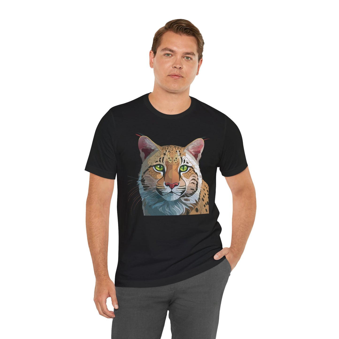 Unisex Animal Shirt, Tee Shirt with Animals, Art Design Tee Shirt, Wild Animals Shirt