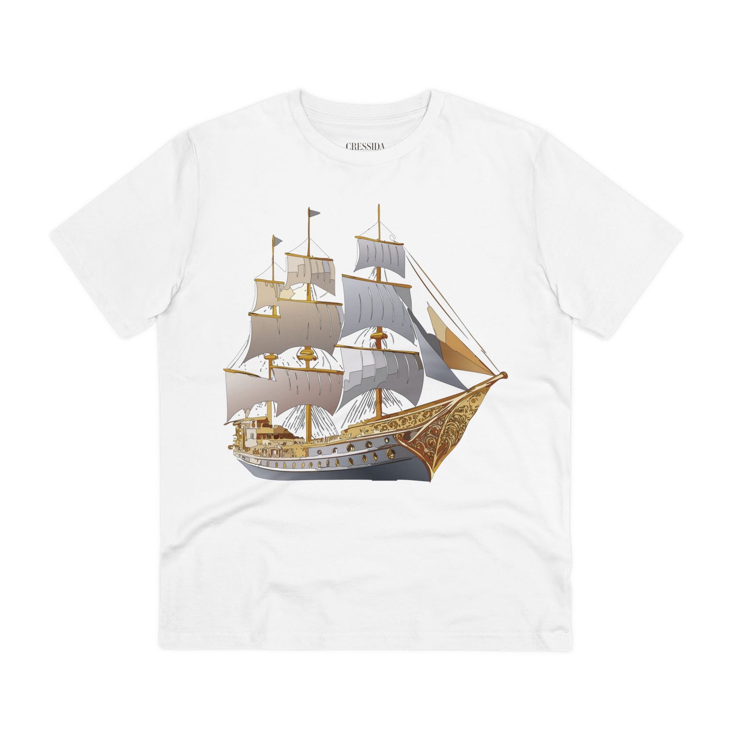 Organic T-shirt with Ship