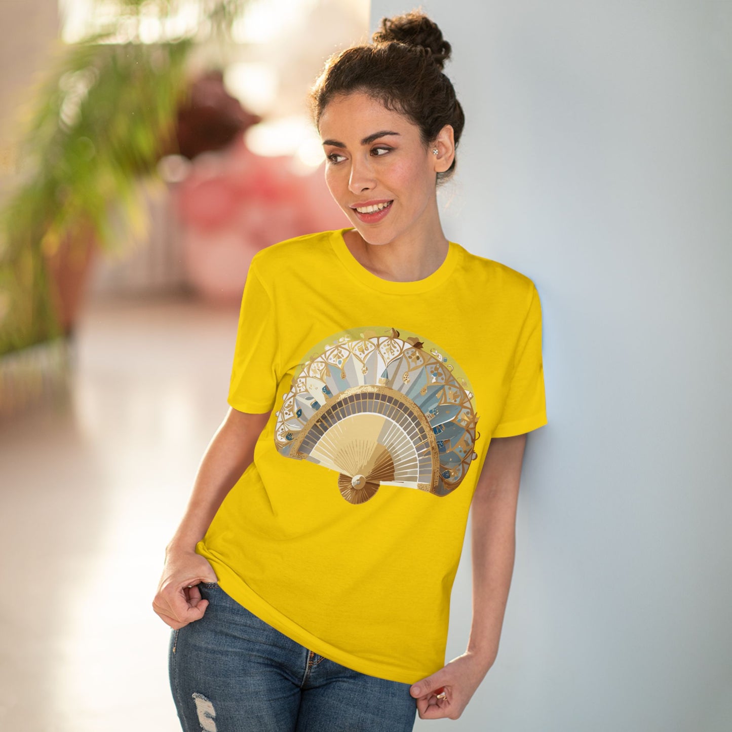 Organic T-shirt with Fan