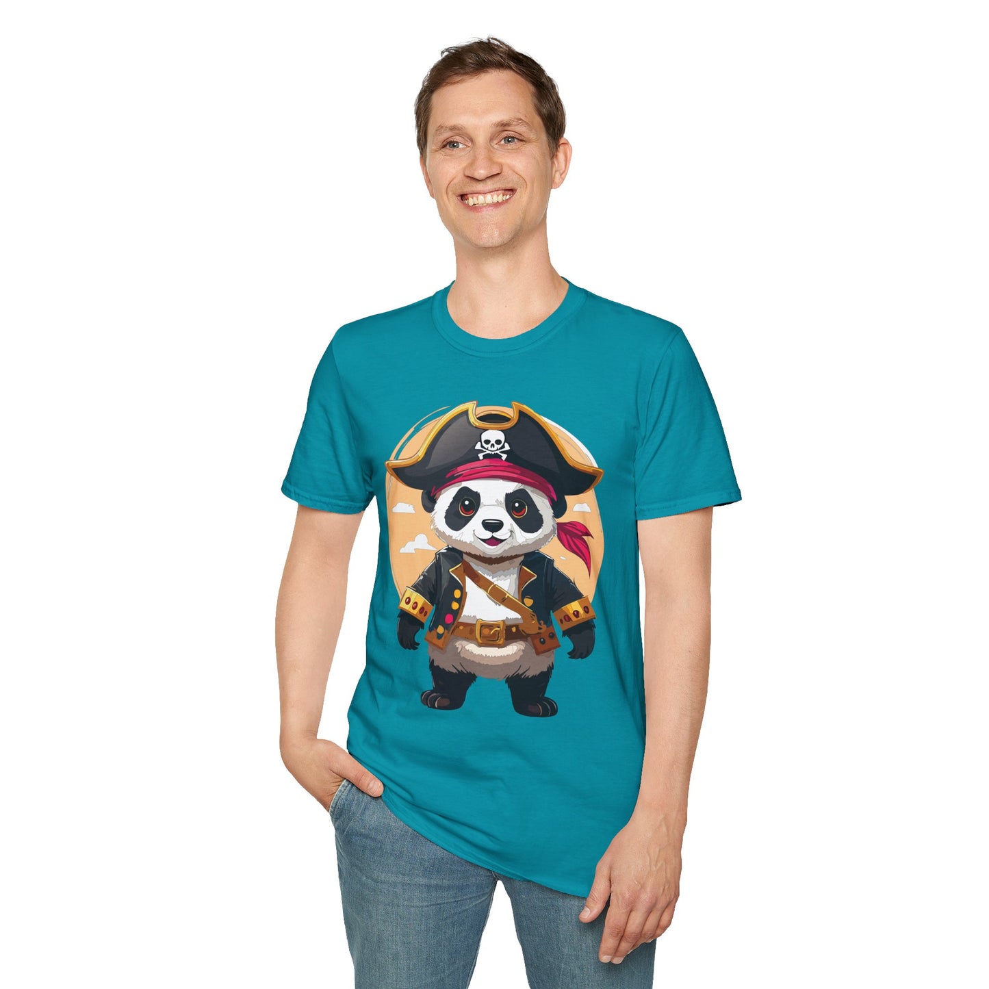 Panda Shirt, T Shirt with Panda, Animal Shirt, Tee Shirt with Animals