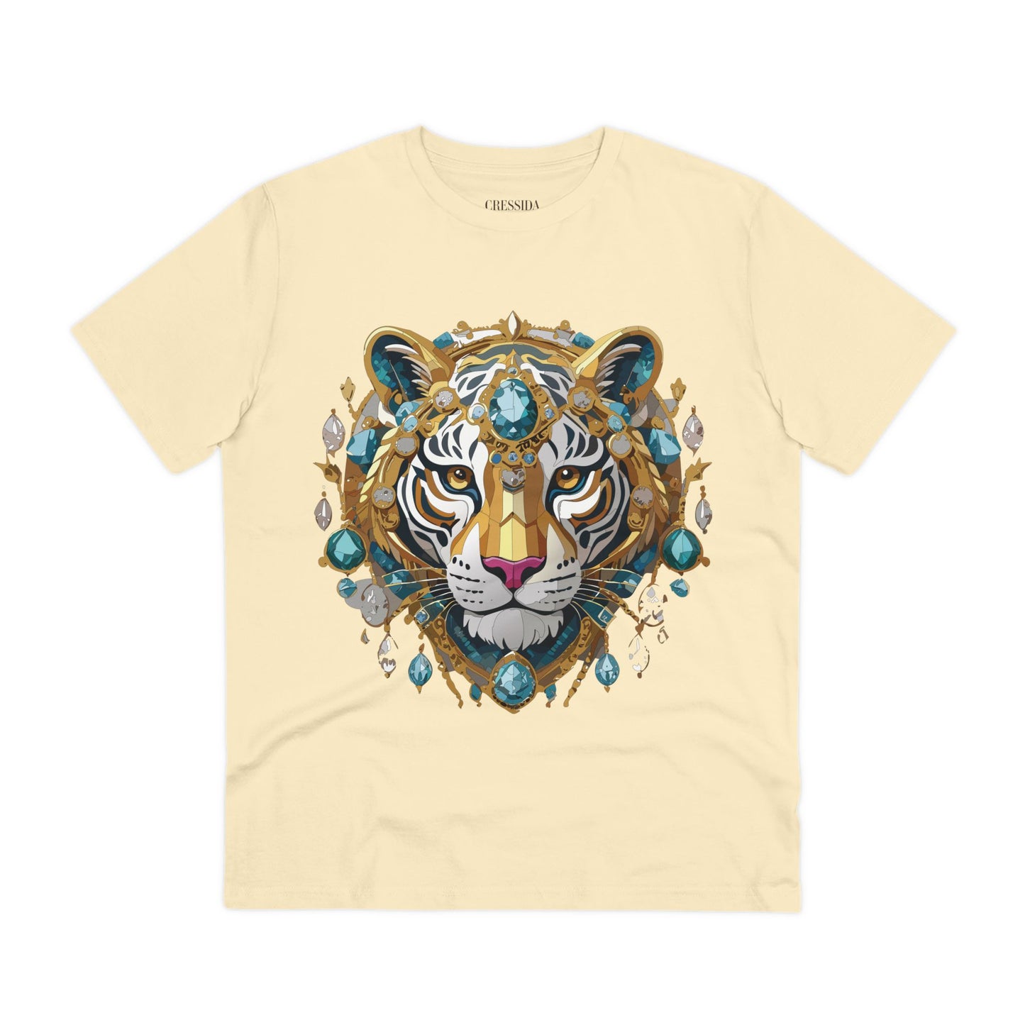 Organic T-shirt with Animals - Tiger