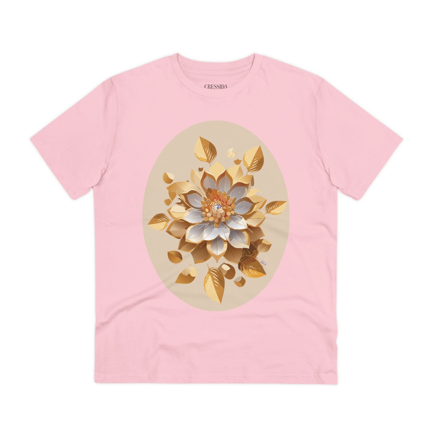 Organic T-shirt with Flower