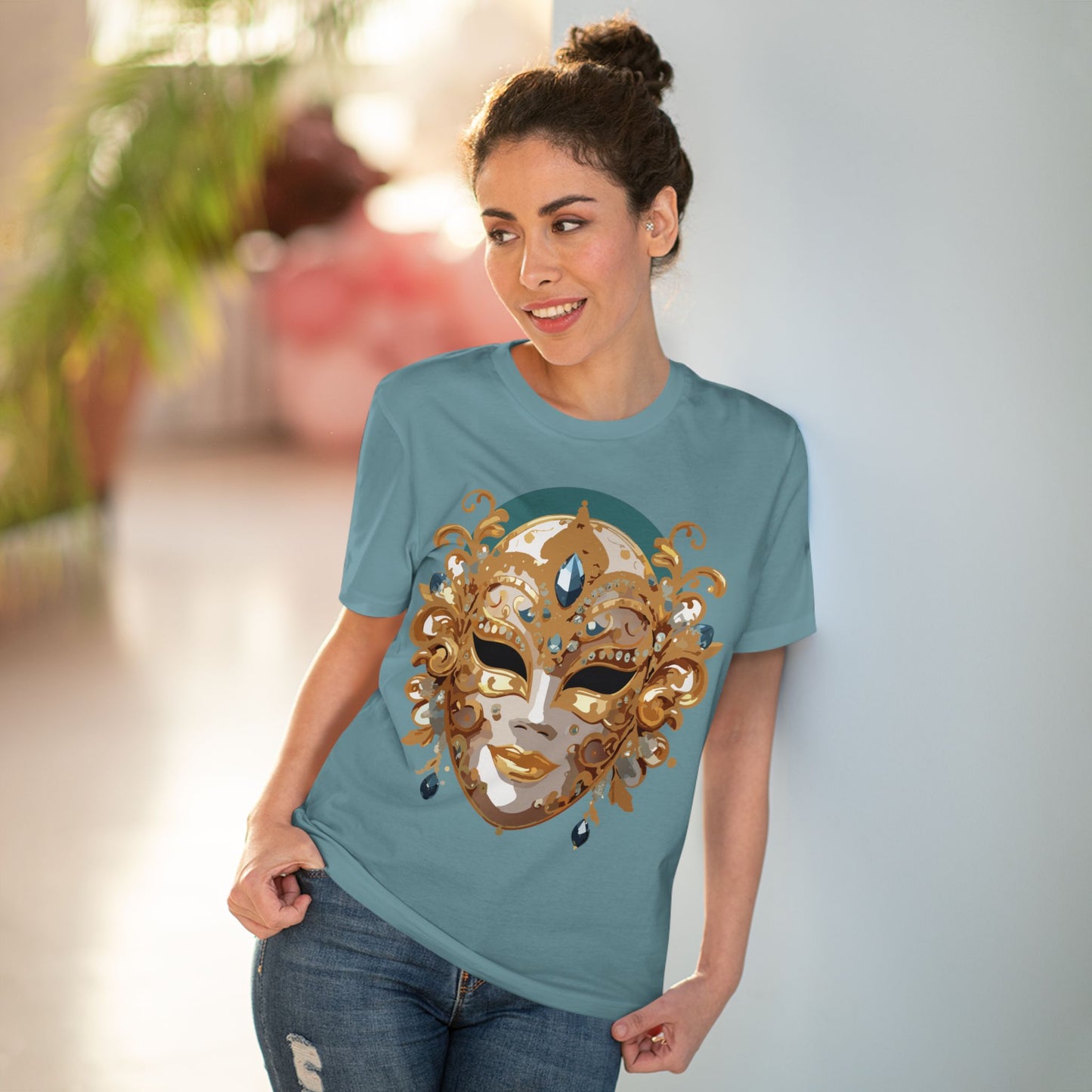 Organic T-shirt with Mask