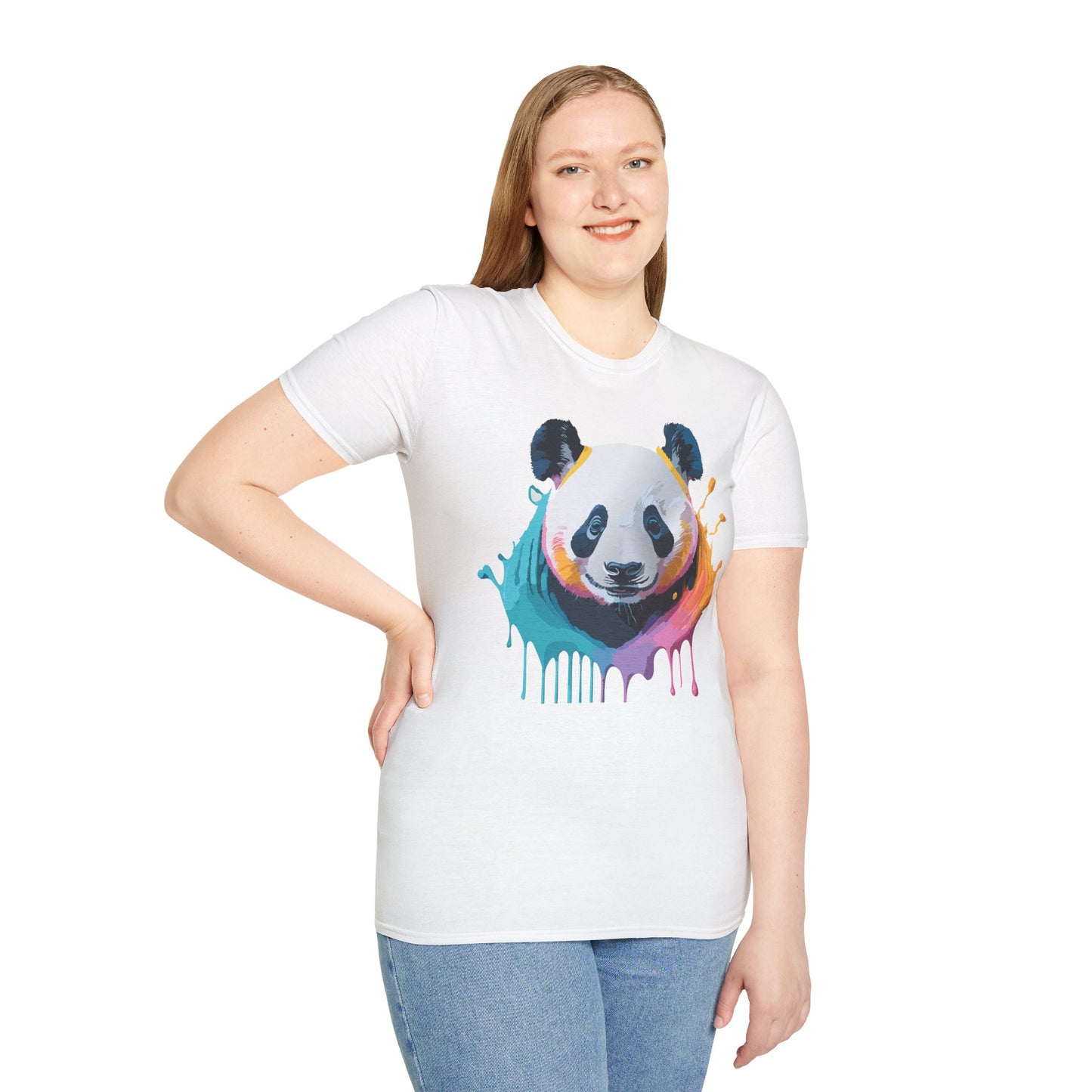 Panda Shirt, T Shirt with Panda, Animal Shirt, Tee Shirt with Animals