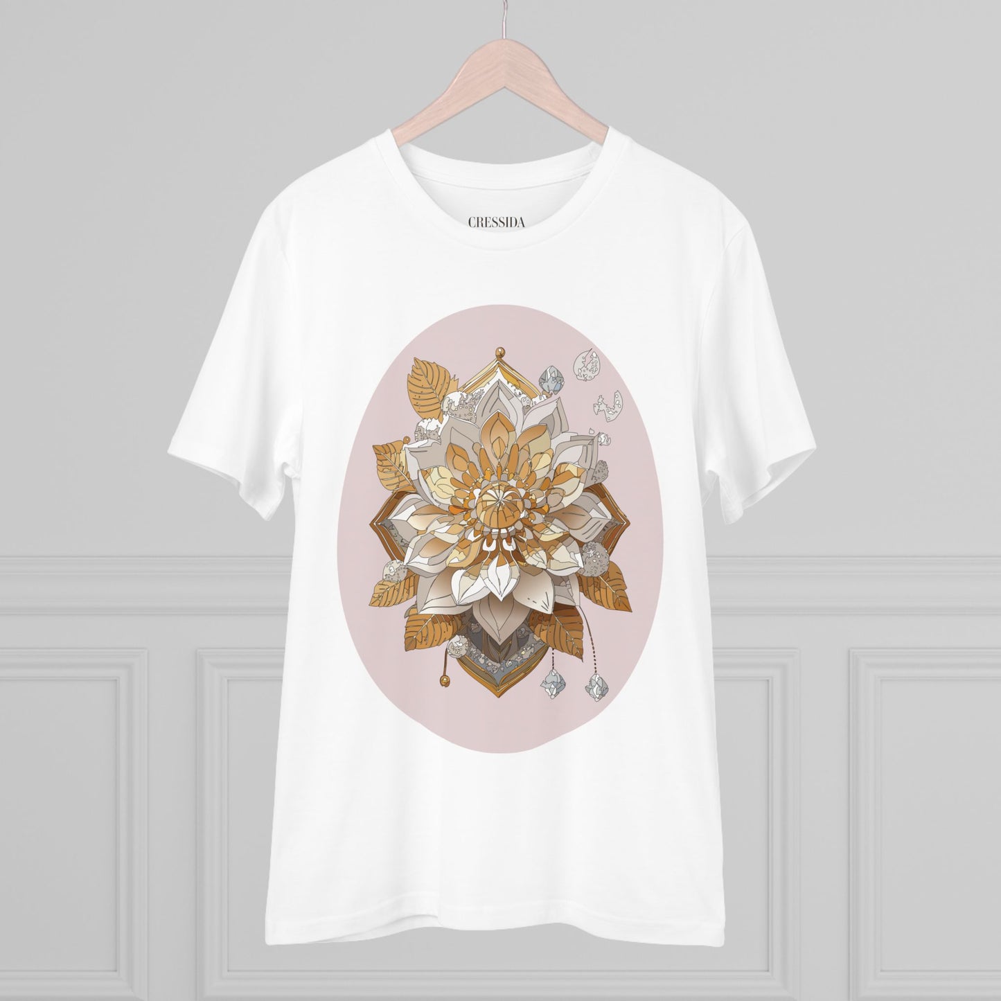 Organic T-shirt with Flower