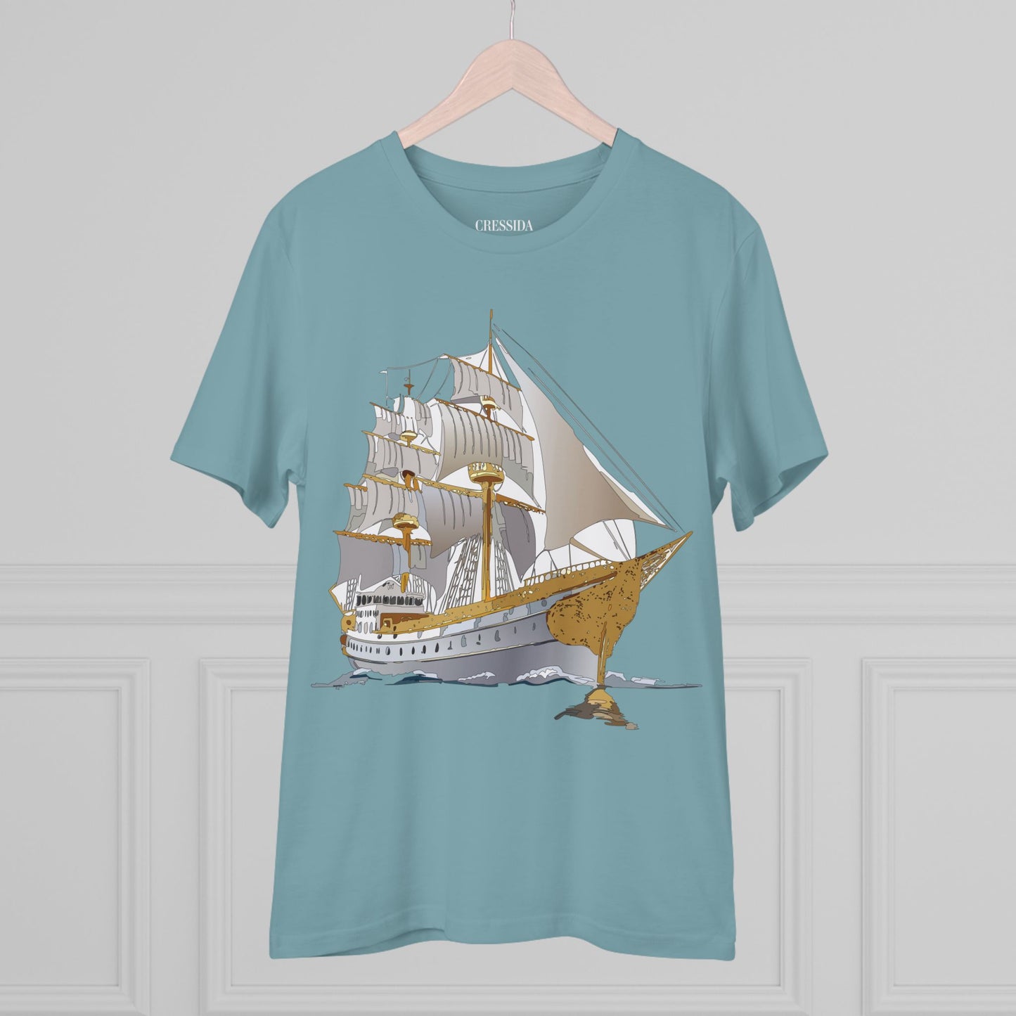 Organic T-shirt with Ship