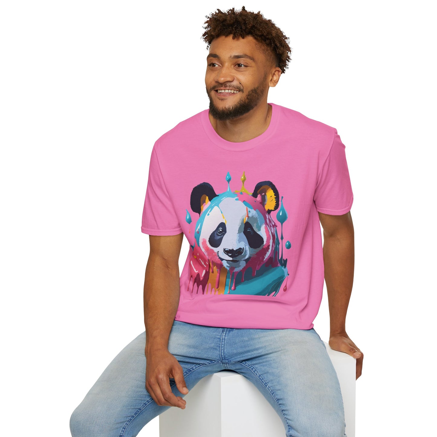 Panda Shirt, T Shirt with Panda, Animal Shirt, Tee Shirt with Animals